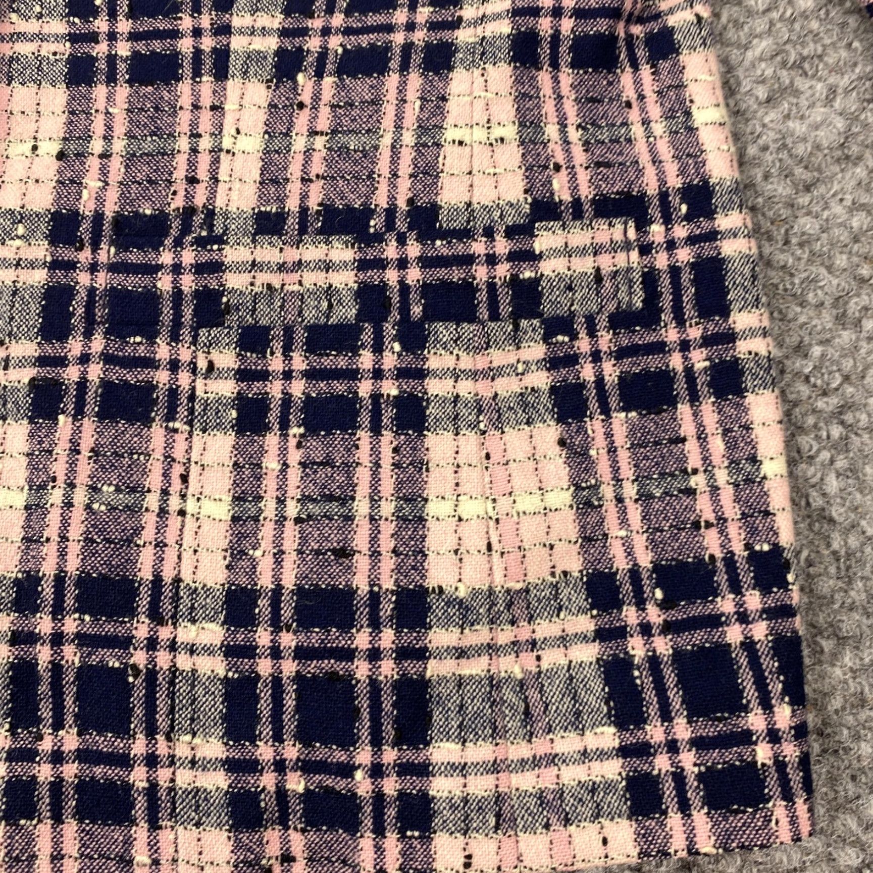 Pendleton VINTAGE Pendleton Blazer Womens 8 Petite Plaid Wool 3 Button Blue 90s Business Womens Size M / US 6-8 / IT 42-44 - 5 Thumbnail