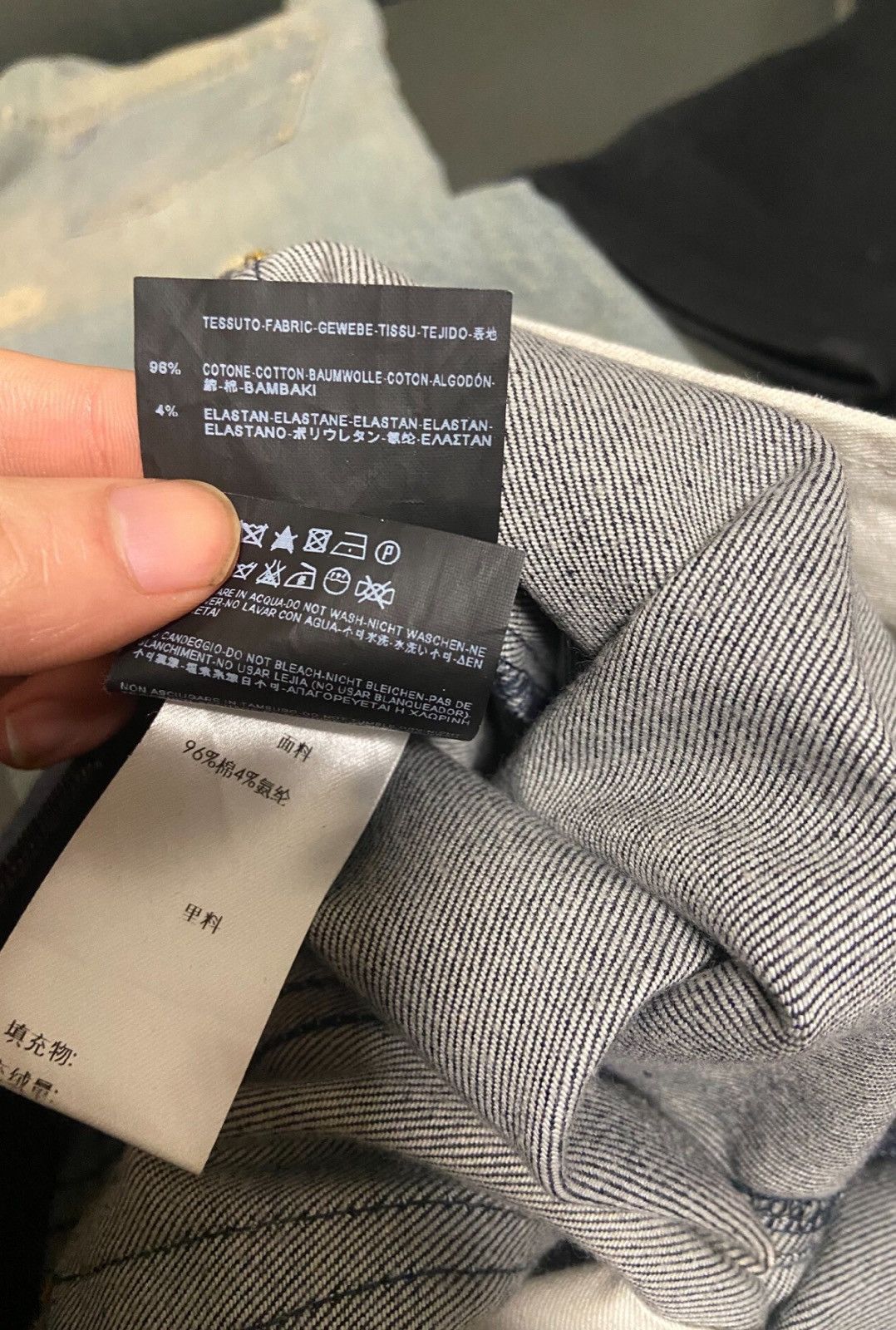 Saint Laurent Paris Saint Laurent SLP 2013FW Bright Blue Basic Jeans Size US 26 / EU 42 - 6 Thumbnail