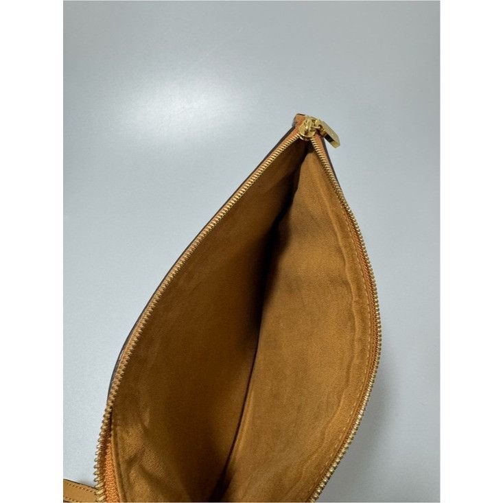 MCM MCM Visetos Original Pouch Cognac Size ONE SIZE - 5 Thumbnail