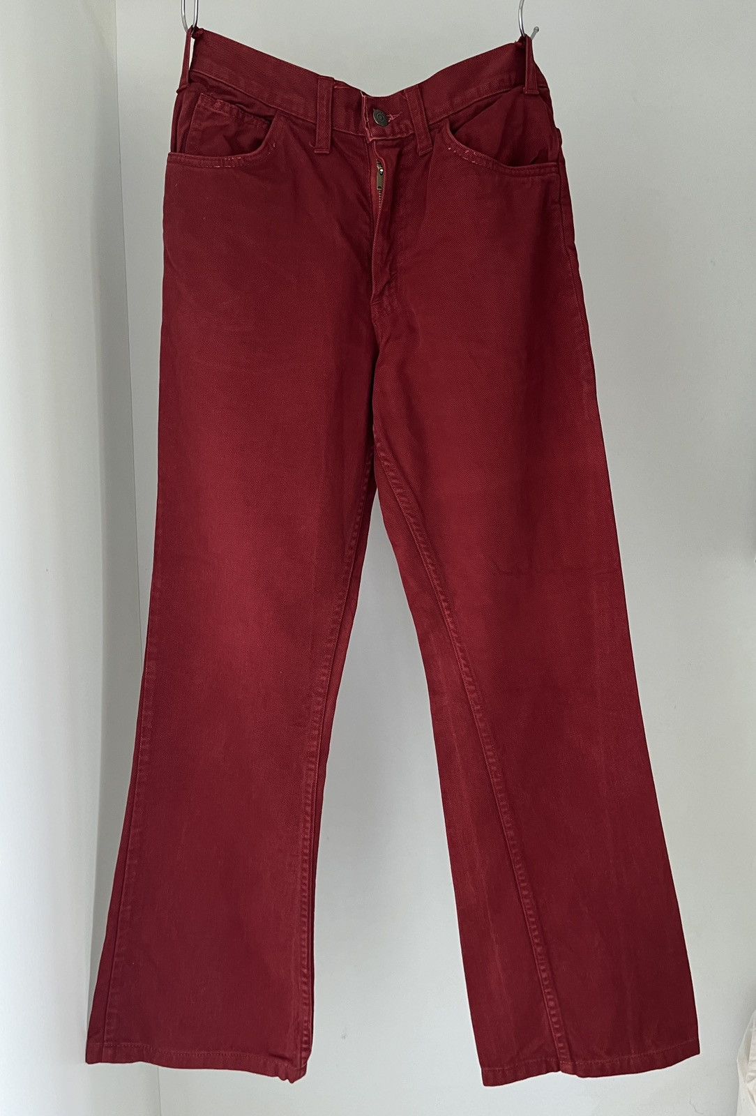 Levi's 70s - 60s Vintage Levis Big E Sta Prest Scovill Zipper Size US 30 / EU 46 - 1 Thumbnail