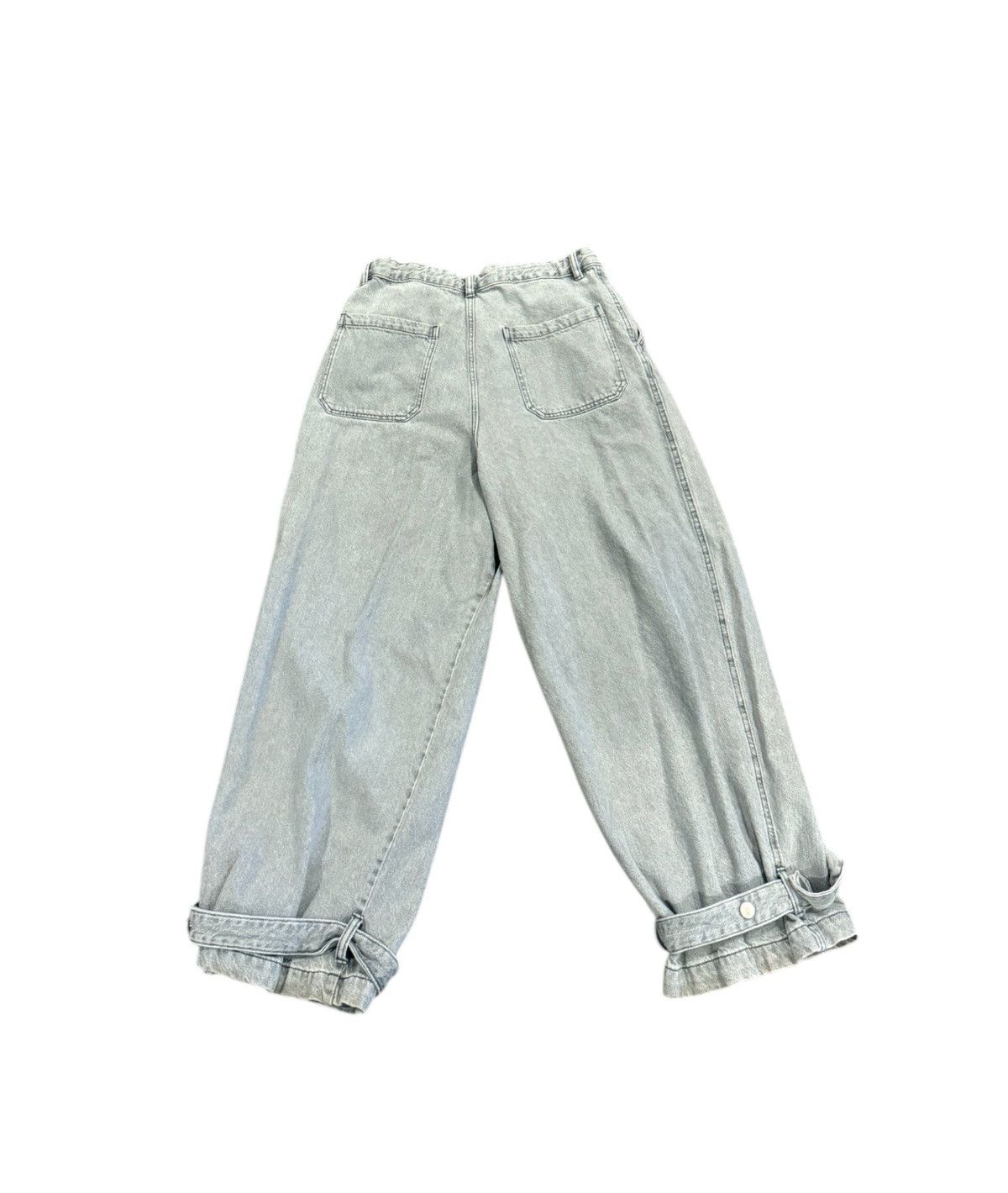 Jaded London Baggy Gray Zara Denim Jeans Size US 32 / EU 48 - 3 Thumbnail