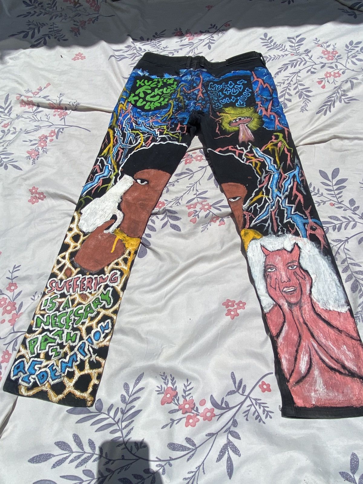 River Island CUSTOM PANTS BY KULT Size US 30 / EU 46 - 3 Thumbnail