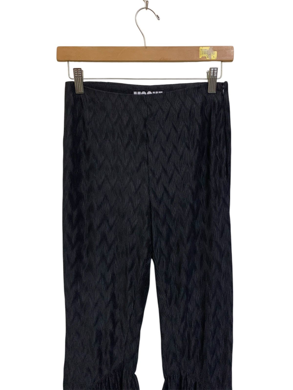 MSCHF 💥Japanese Fashion Designer MSCHF Flare Mischief Pleats Pant Size 25" / US 0 / IT 36 - 2 Thumbnail