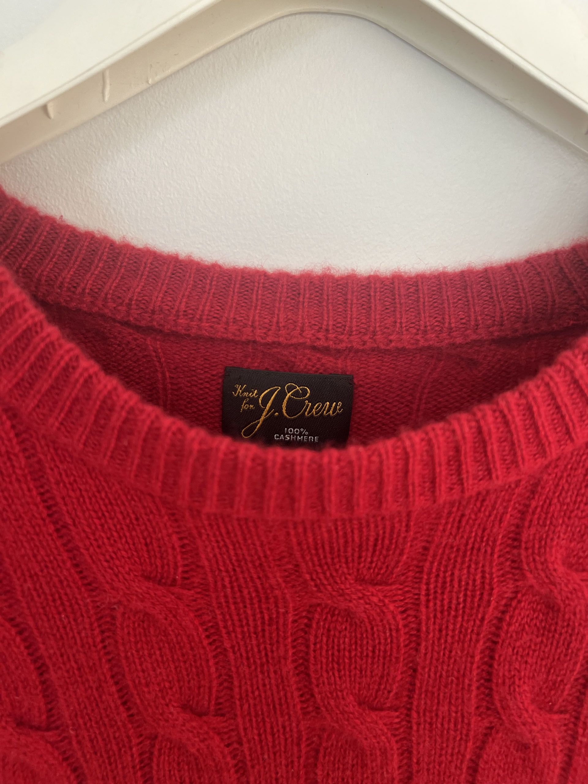 J.Crew J.Crew Cashmere Cable Crewneck Sweater (Babenzien-Era) Size US M / EU 48-50 / 2 - 4 Thumbnail