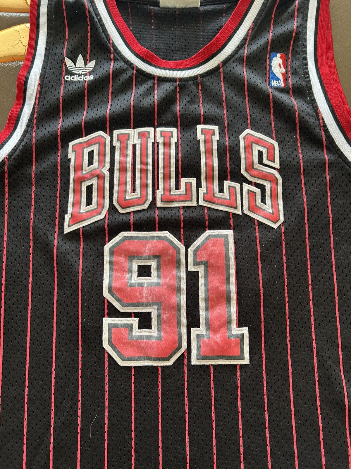 NBA Vintage Chicago Bulls Dennis Rodman NBA Basketball Jersey Size US M / EU 48-50 / 2 - 5 Thumbnail
