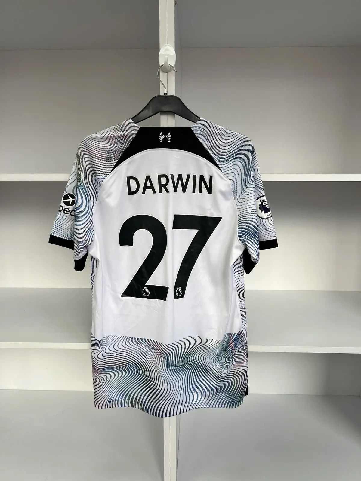 Nike × Vintage Nike Liverpool Darwin 22/23 Away Jersey Size US L / EU 52-54 / 3 - 1 Thumbnail
