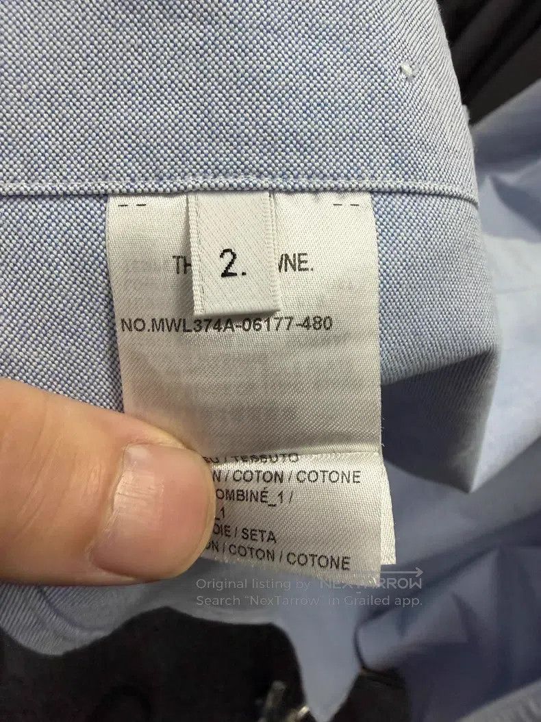 Thom Browne Thom Browne Classic Shirt Size US M / EU 48-50 / 2 - 5 Thumbnail