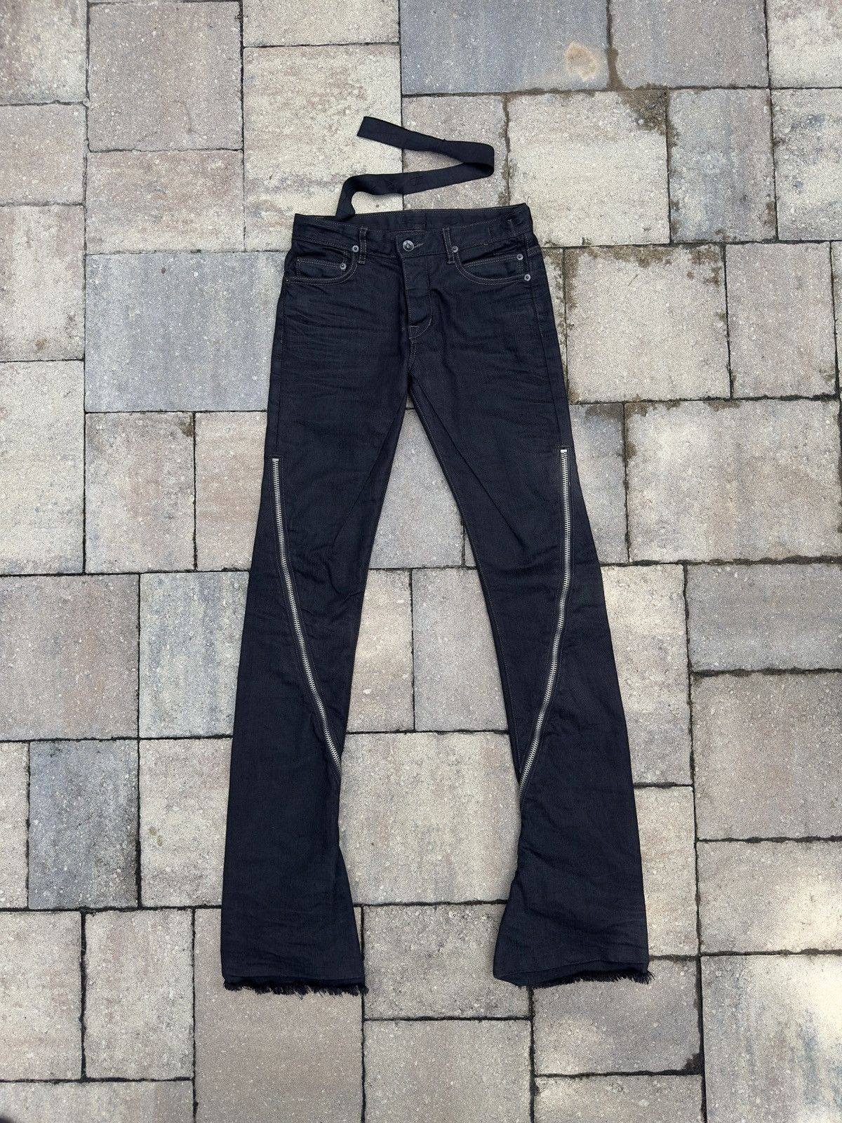 Rick Owens rick owens ss09 strutter banana cut denim Size US 27 - 1 Thumbnail