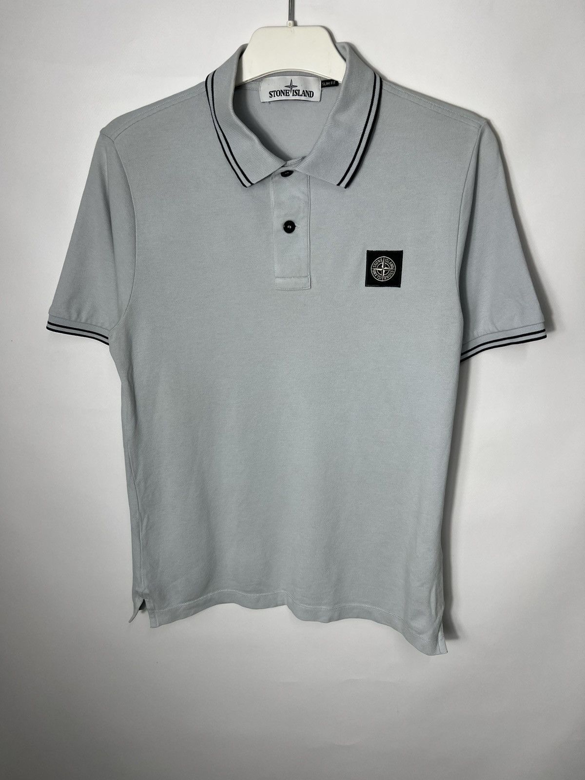 Stone Island Vintage streetwear y2k Stone Island Polo Shirt Patch Program Size US S / EU 44-46 / 1 - 1 Thumbnail