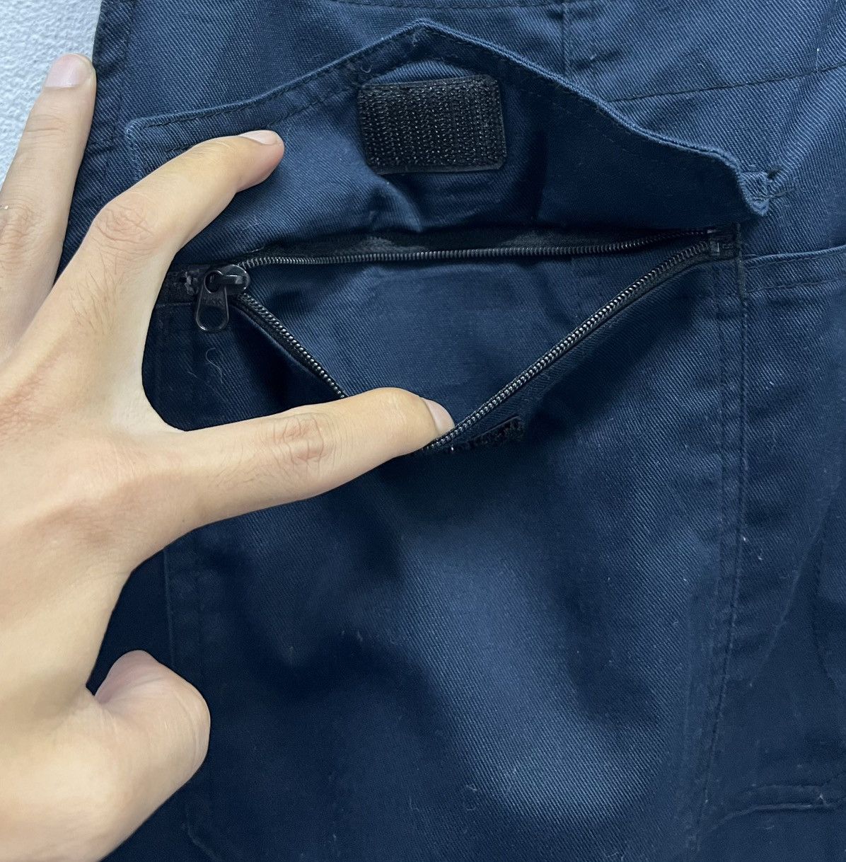 Japanese Brand × Vintage Vintage Grace Engineer's GE-157 Work Overalls – Navy Blue Size US 38 / EU 54 - 6 Thumbnail