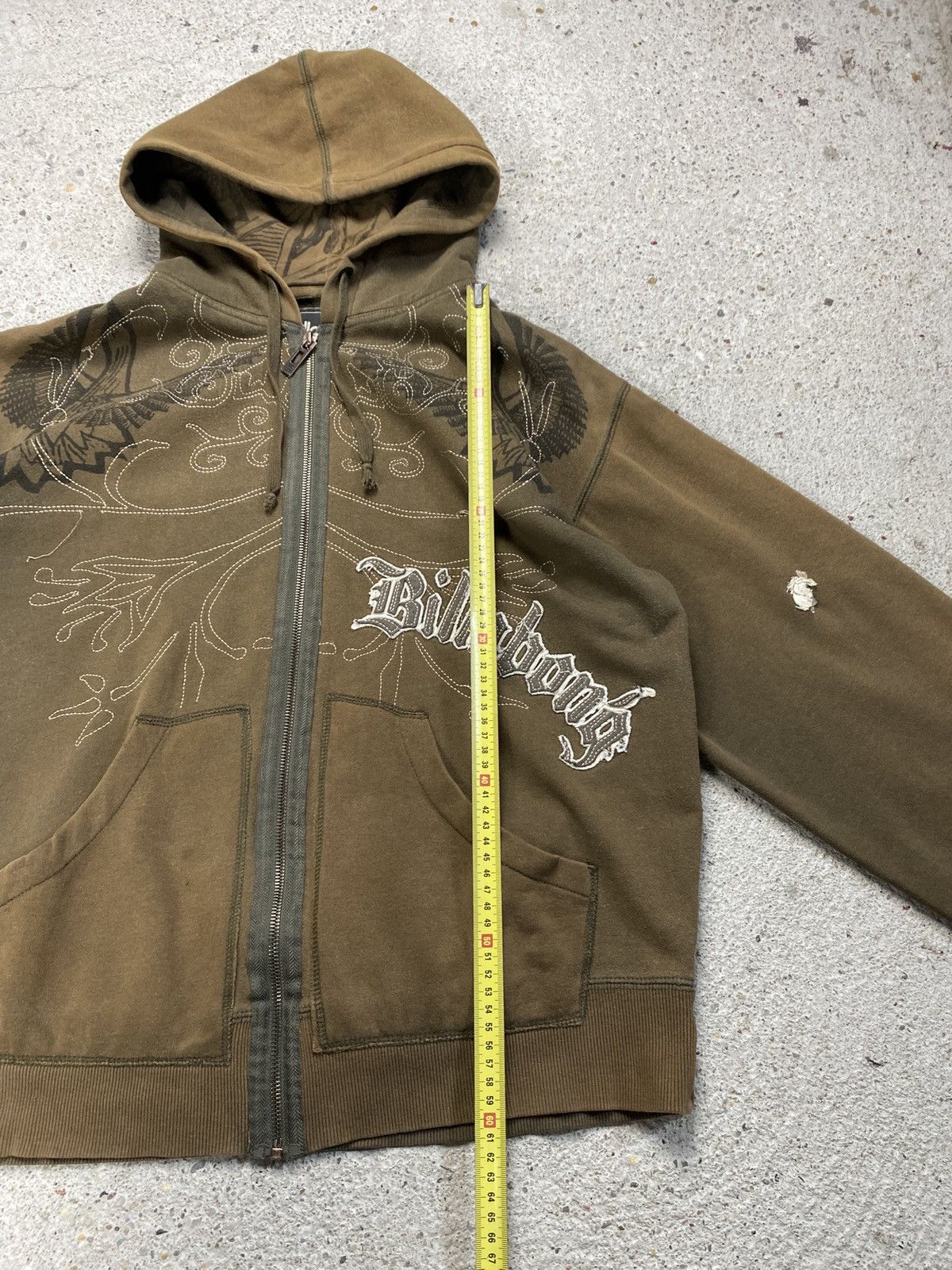 Billabong Billabong hoodie brown affliction surf skate vintage archive Size US L / EU 52-54 / 3 - 17 Thumbnail