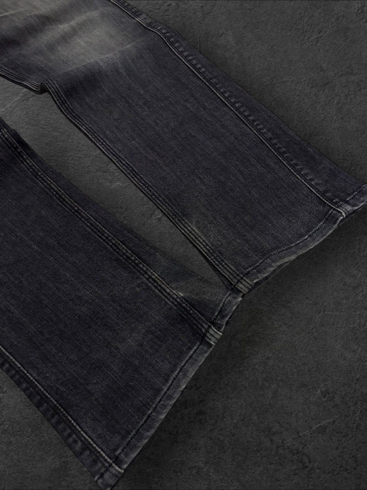 If Six Was Nine Nicole Club Japan Grunge Distressed Jeans Size US 33 - 3 Thumbnail