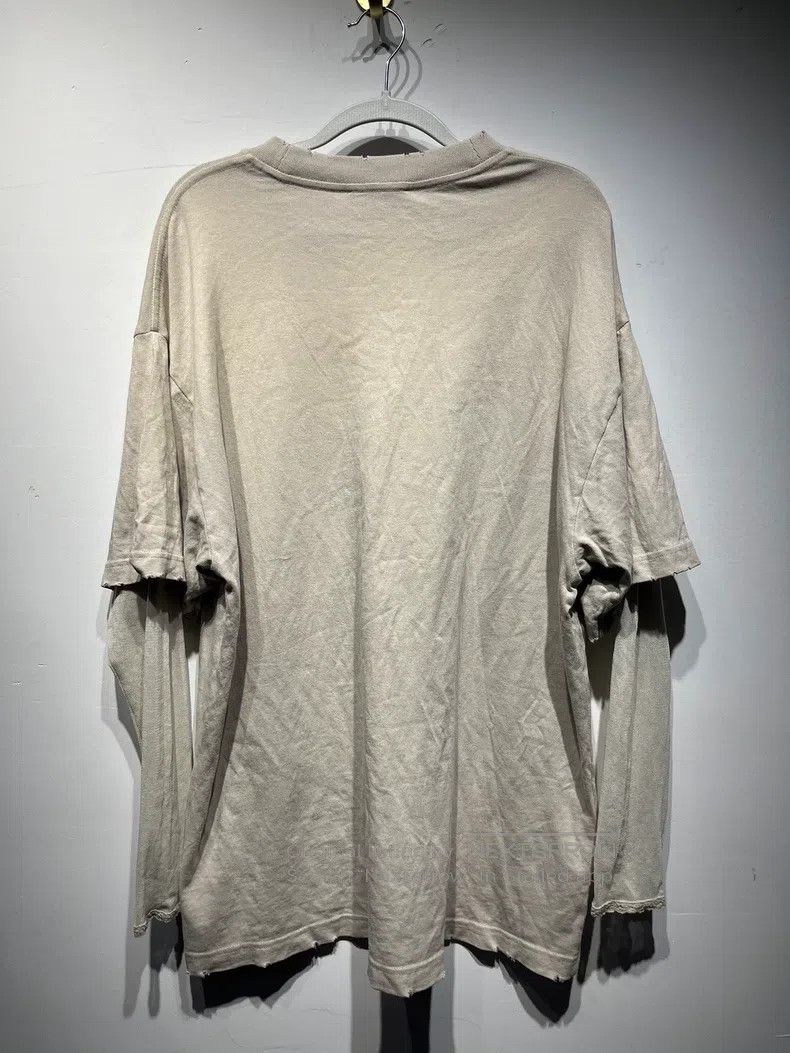 Acne Studios Acne Studios Pattern Printed Fake Two-piece Round Neck Hot Size XS / US 0-2 / IT 36-38 - 2 Thumbnail