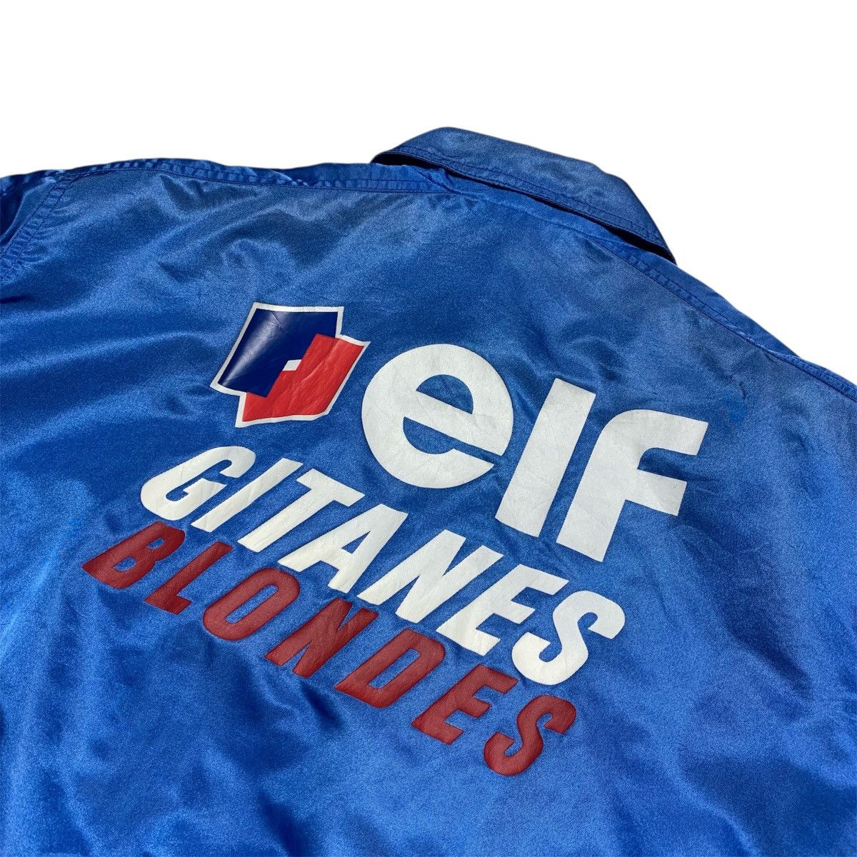 Gear for Sports × Sports Specialties Vintage ♠️ Vtg 90s Elf Renault Grand Prix Formule 1 Gitanes Size US L / EU 52-54 / 3 - 2 Thumbnail