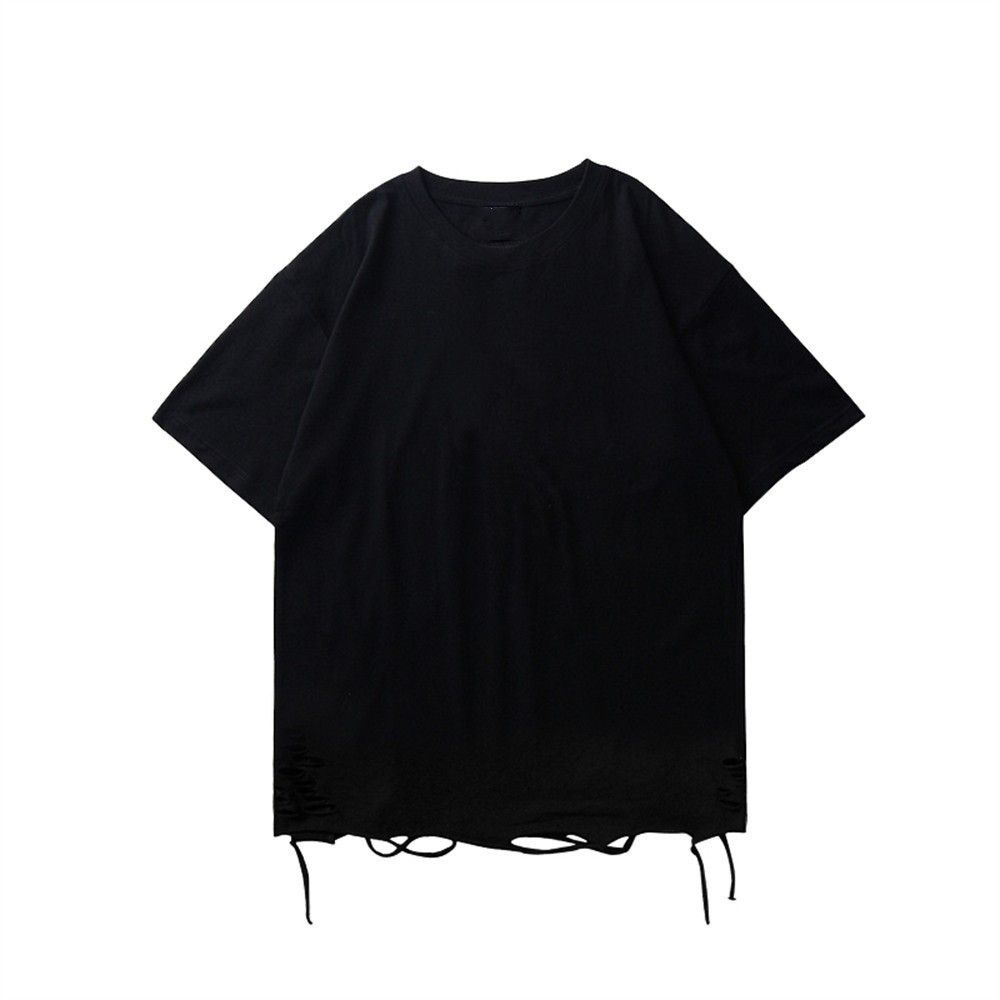 Japanese Brand × Vintage Ripped and Hollow Oversized High Street T Shirt Size US M / EU 48-50 / 2 - 1 Thumbnail