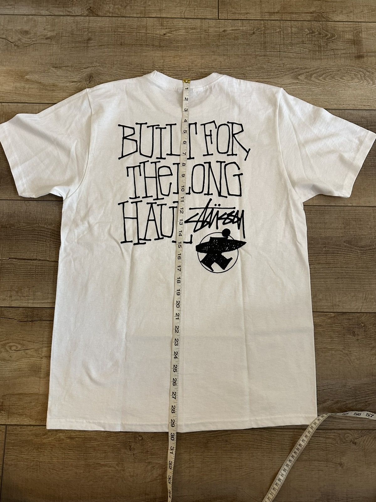 Stussy Stussy Built For The Long Haul White Graphic Tee Medium Size US M / EU 48-50 / 2 - 7 Thumbnail
