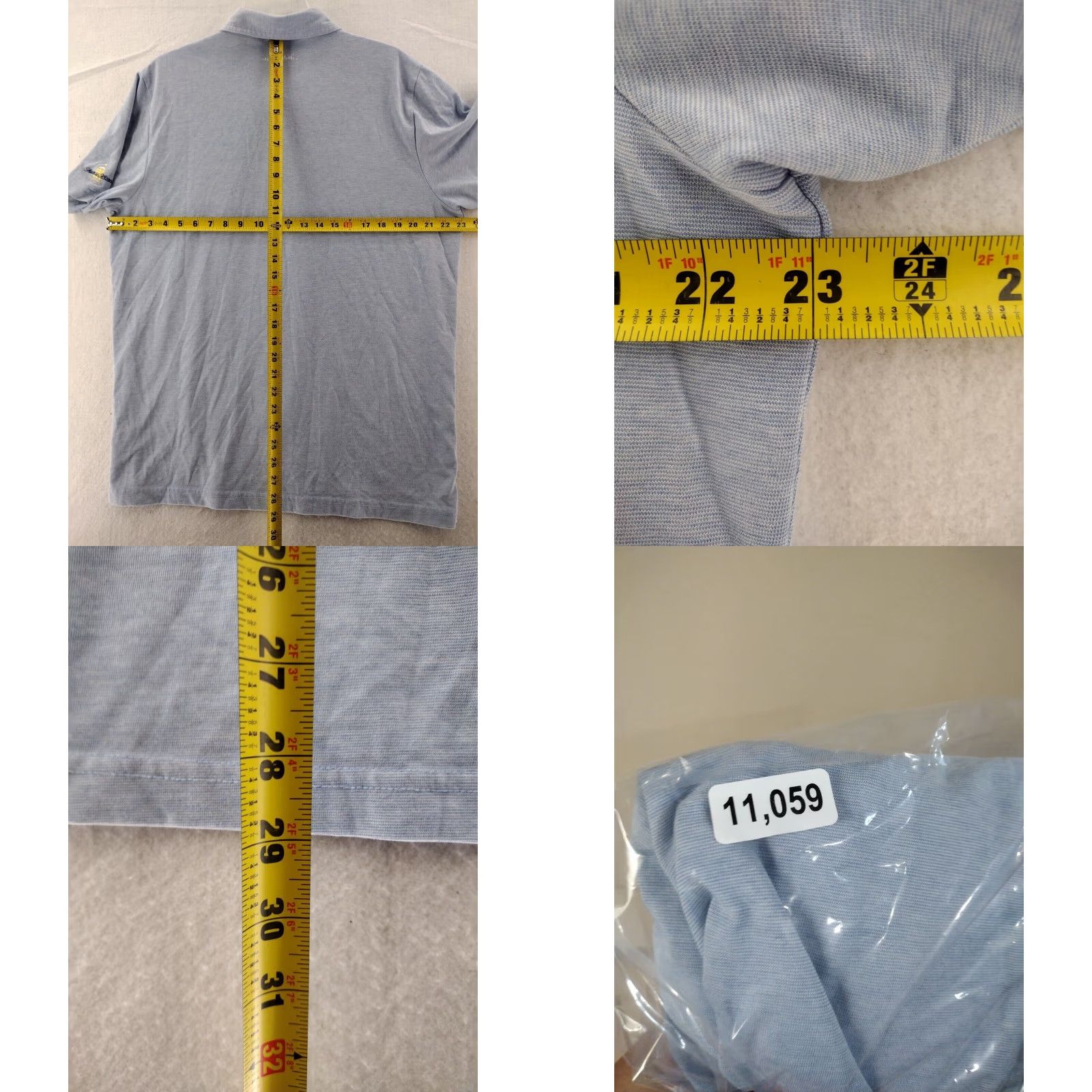 TravisMathew Travis Mathew Golf Polo Shirt Mens XL Gray Short Sleeve Size US XL / EU 56 / 4 - 8 Thumbnail