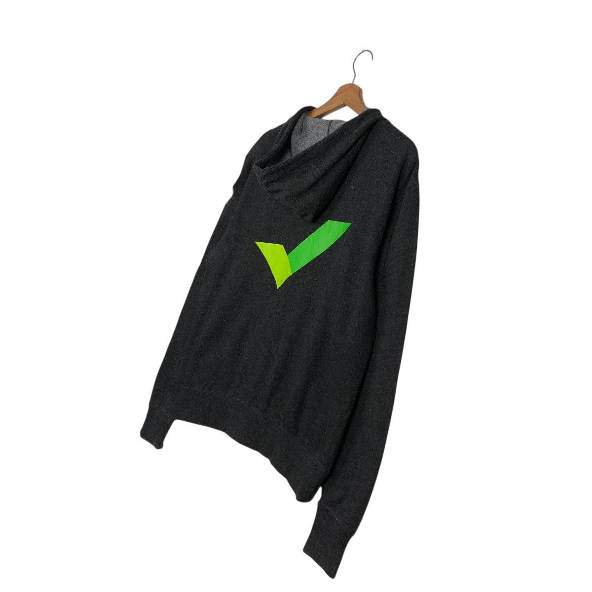 Japanese Brand 📌Vintage Zipper Hoodie Independent Big Logo Issey Miyake Size US M / EU 48-50 / 2 - 12 Thumbnail