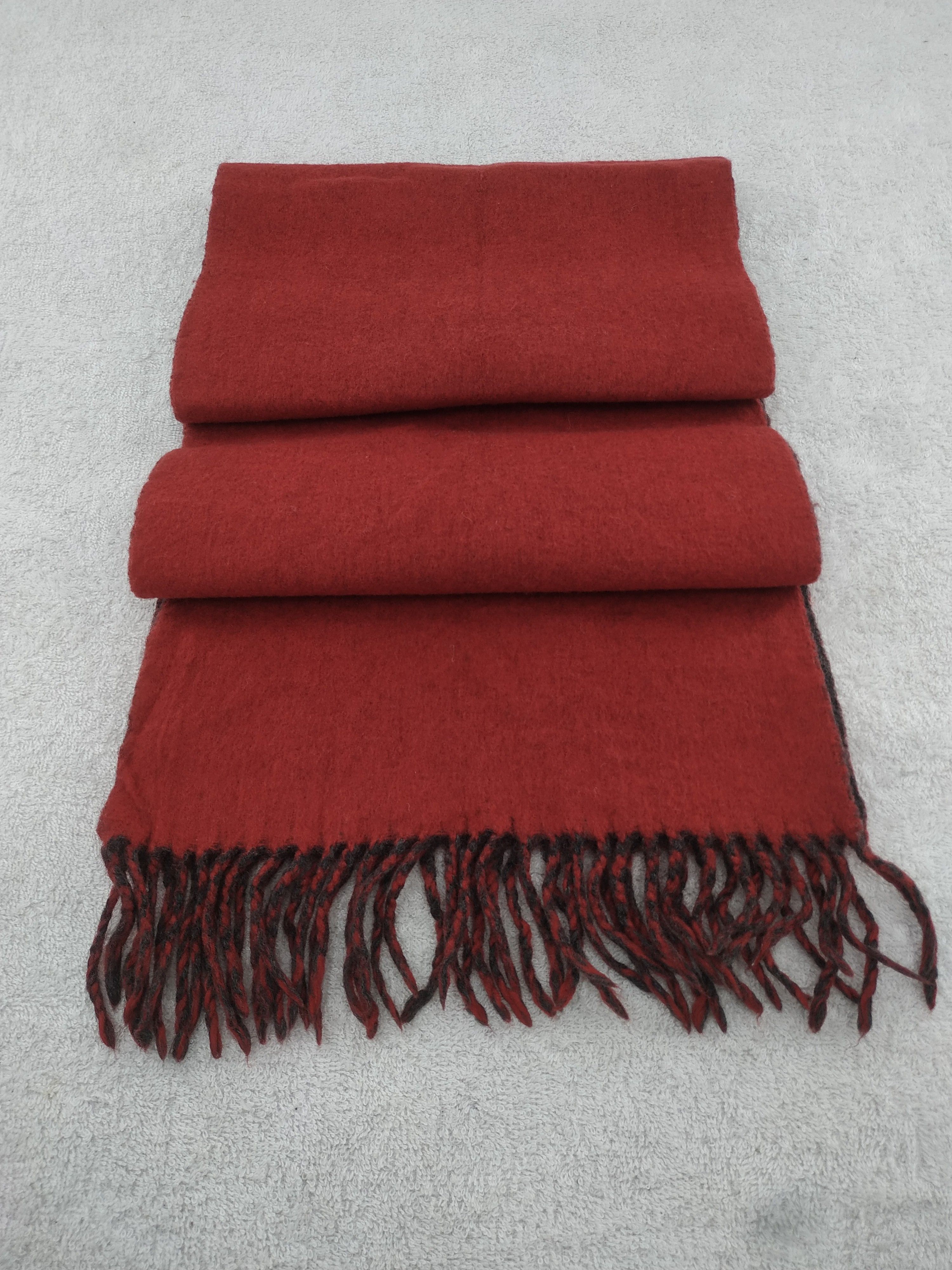 DAKS Vintage Daks Wool Scarf/Muffler/Neckwear MF088 Size ONE SIZE - 4 Thumbnail