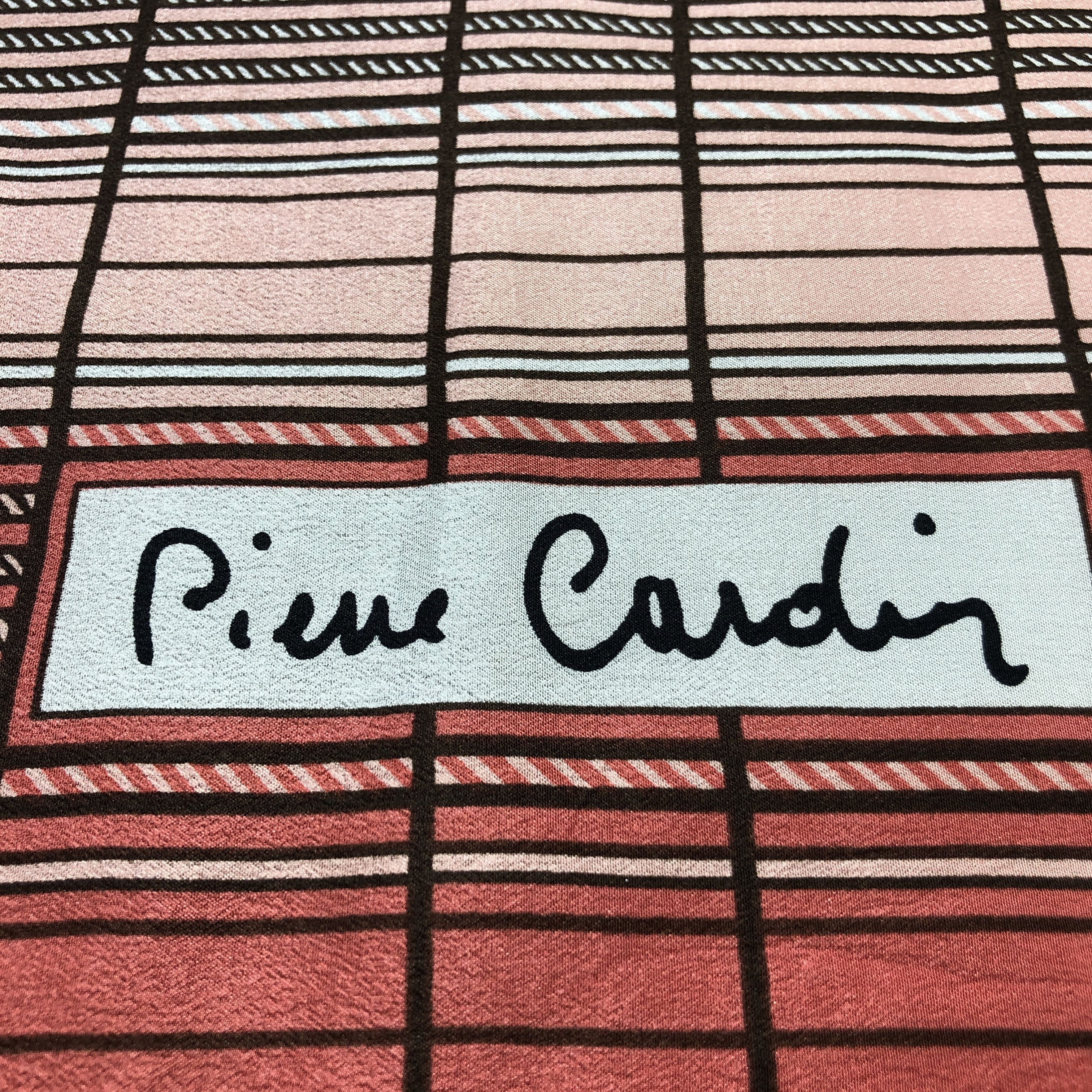 Pierre Cardin Pierre Cardin Luxury Hand Rolled Silk Scarf M1128 Size ONE SIZE - 4 Thumbnail