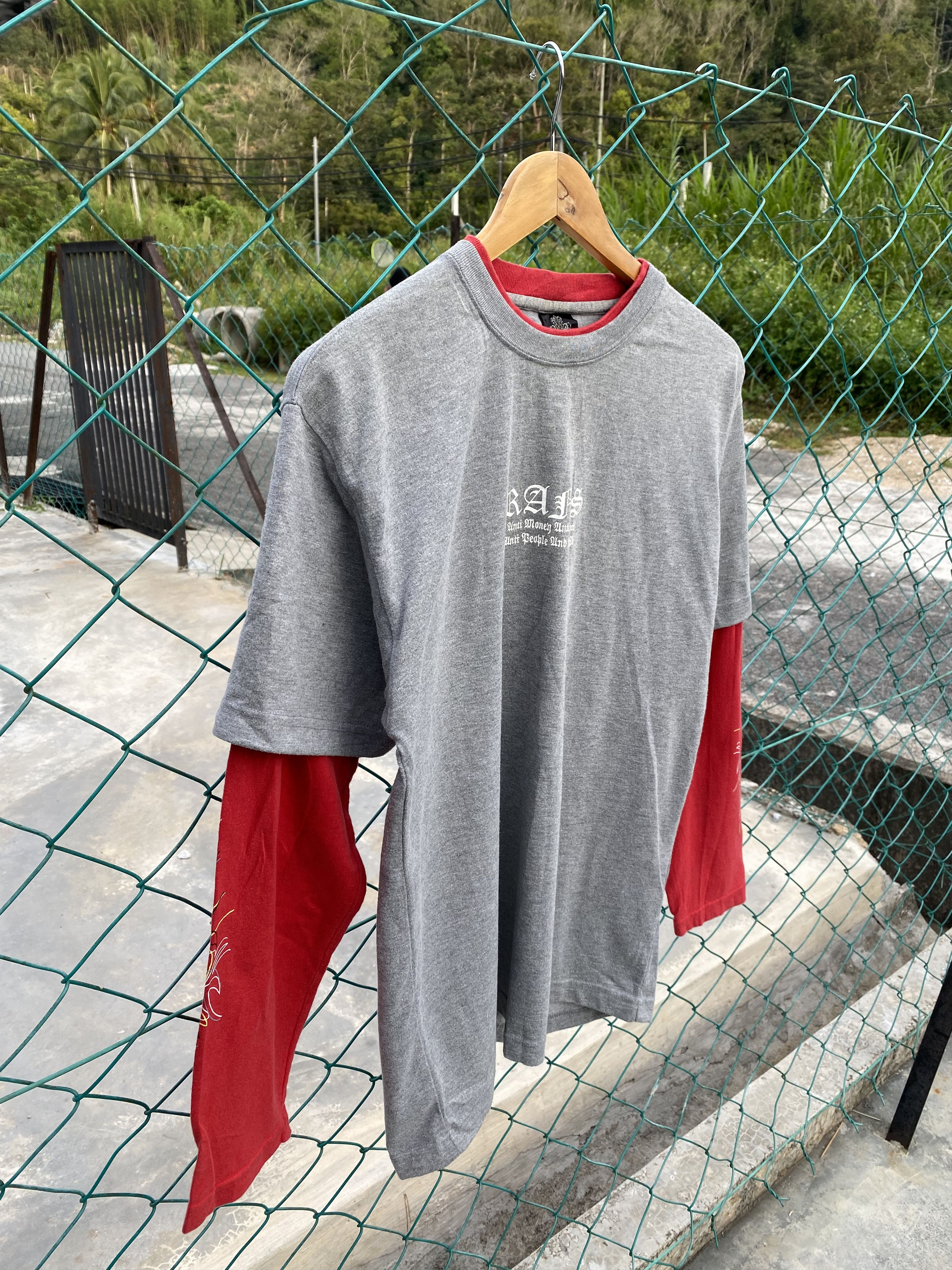 14th Addiction × Japanese Brand RANS punk style double sleeve tshirts Size US L / EU 52-54 / 3 - 3 Thumbnail