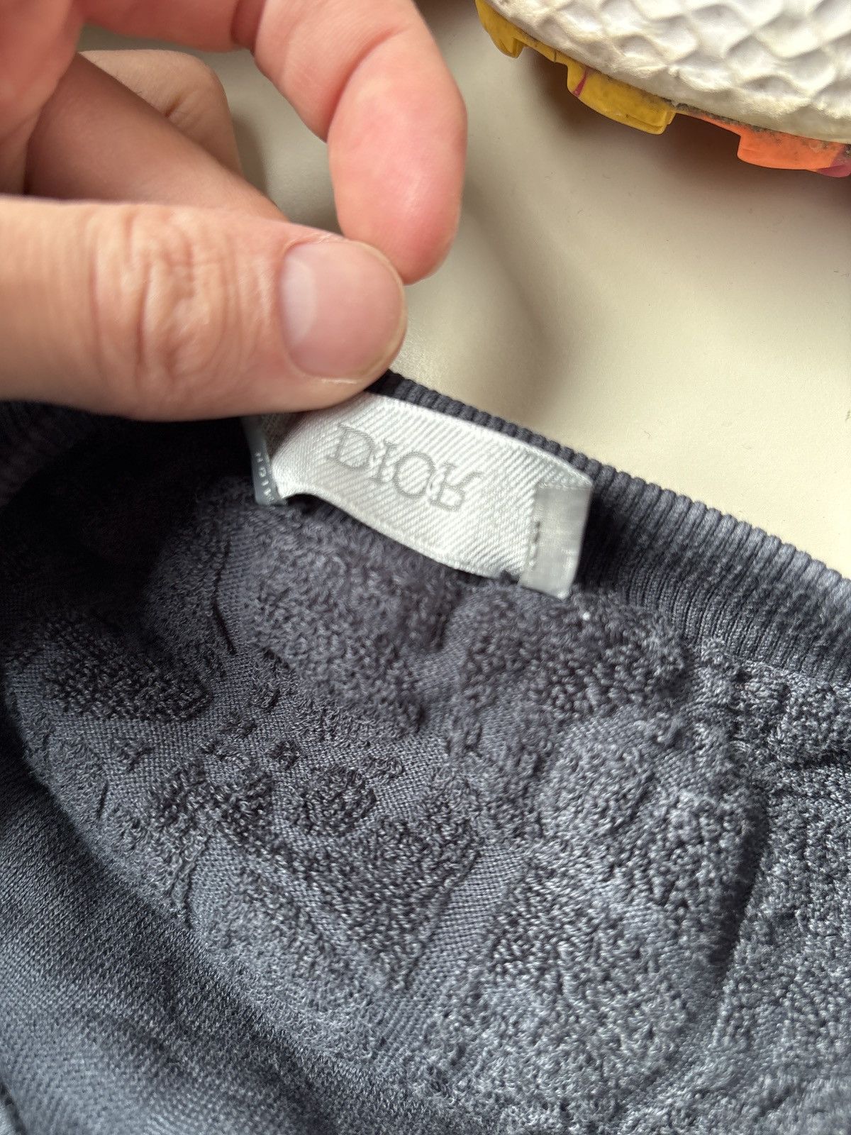 Dior Christian Dior Oblique Towelling T Shirt Size US M / EU 48-50 / 2 - 5 Thumbnail