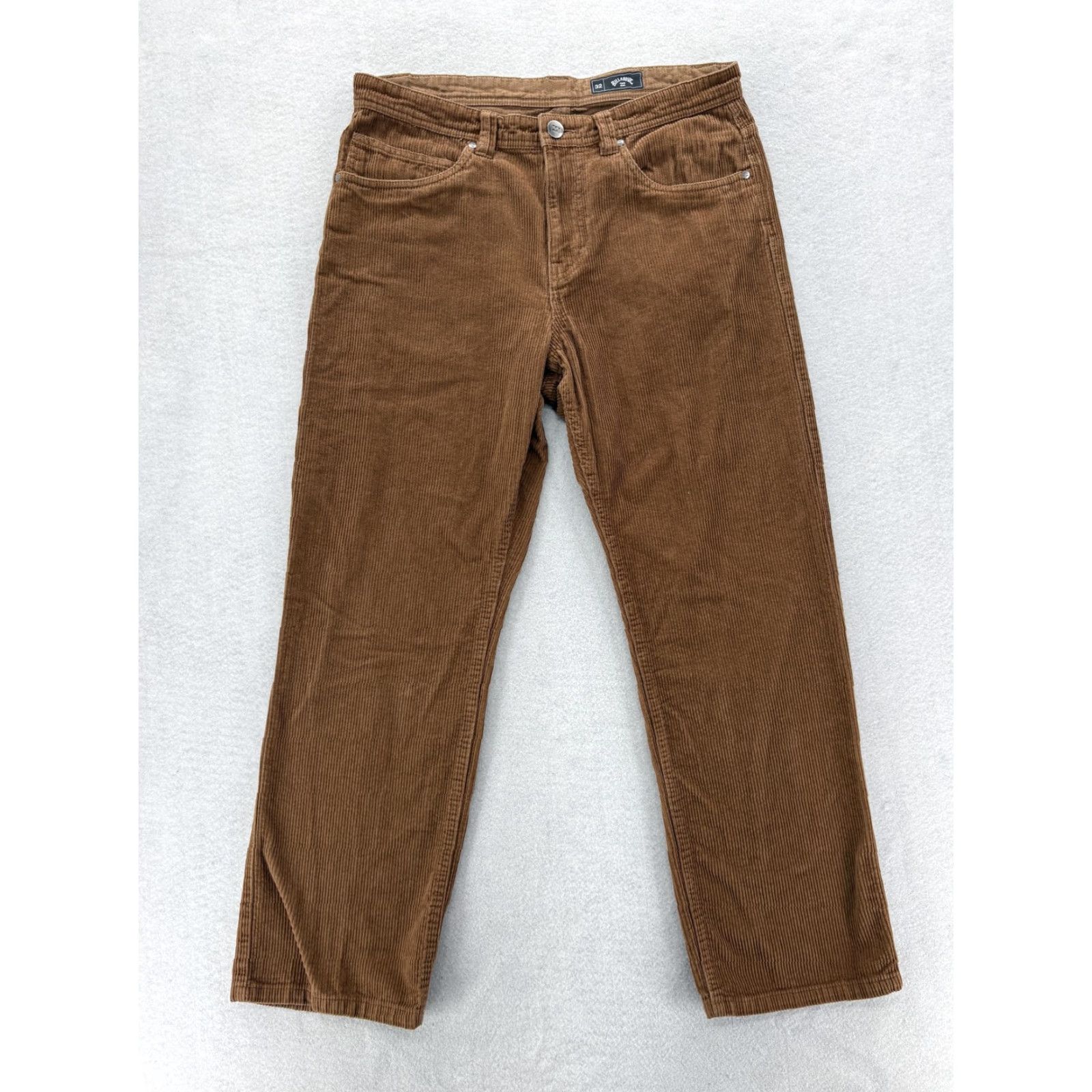 Billabong Billabong Corduroy Pants Mens 32x30 Brown 5 Pocket Chino Casual Surf Skate Y2K Vans? Size US 32 / EU 48 - 2 Thumbnail