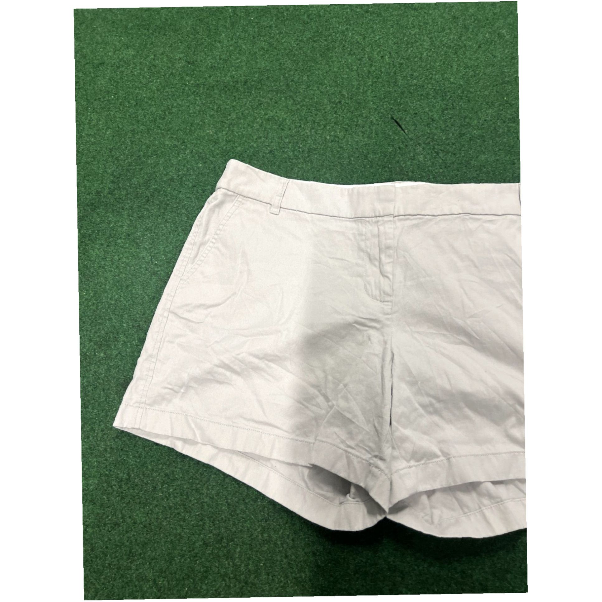 J.Crew J.Crew Chino Women’s Shorts Khaki Beige size 16 Size 38" / US 16 / IT 52 - 2 Thumbnail