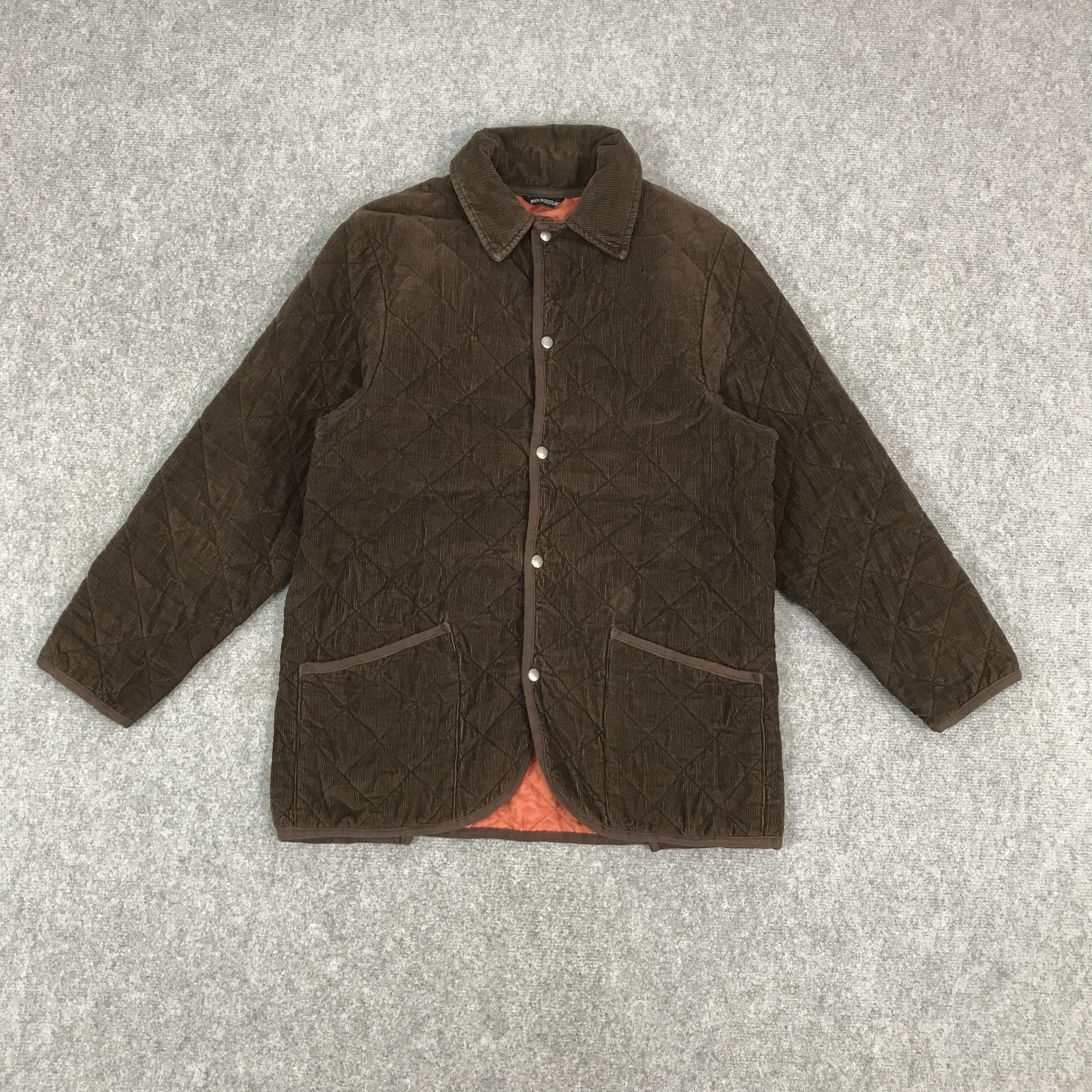 Japanese Brand × Mackintosh MACKINTOSH BROWN SNAP BUTTON JACKET Size US L / EU 52-54 / 3 - 1 Thumbnail