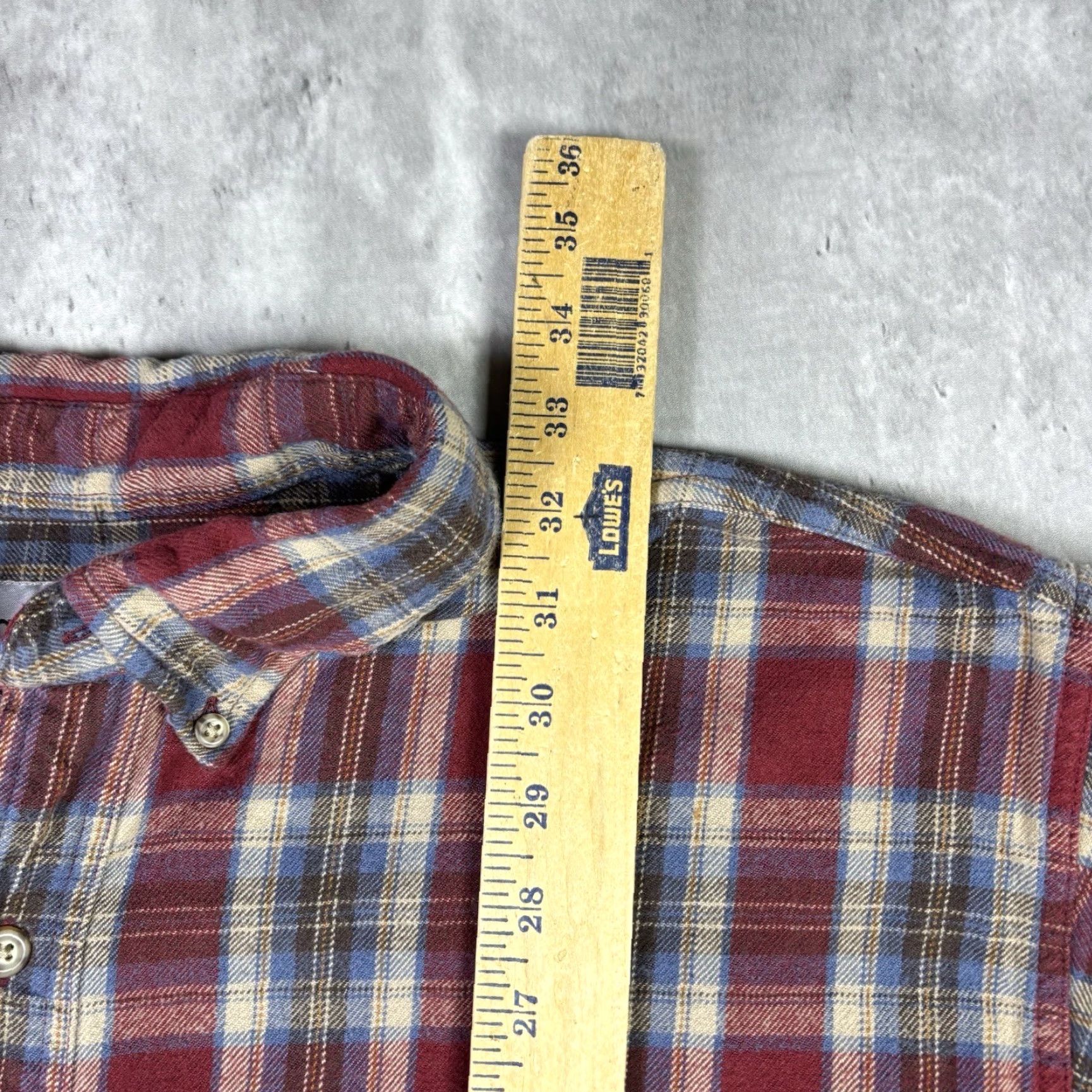 Carhartt VINTAGE Carhartt Shirt Mens 2XL Red Plaid Flannel Heavyweight Button-Up Workwear Size US XXL / EU 58 / 5 - 4 Thumbnail