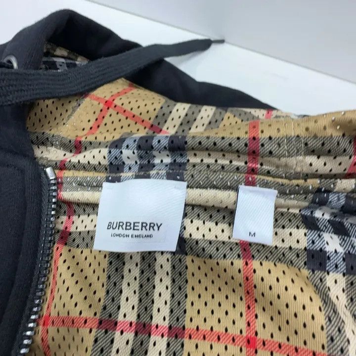 Burberry Burberry Burberry Black Logo Hoodie for Men-2507 Size US M / EU 48-50 / 2 - 5 Thumbnail