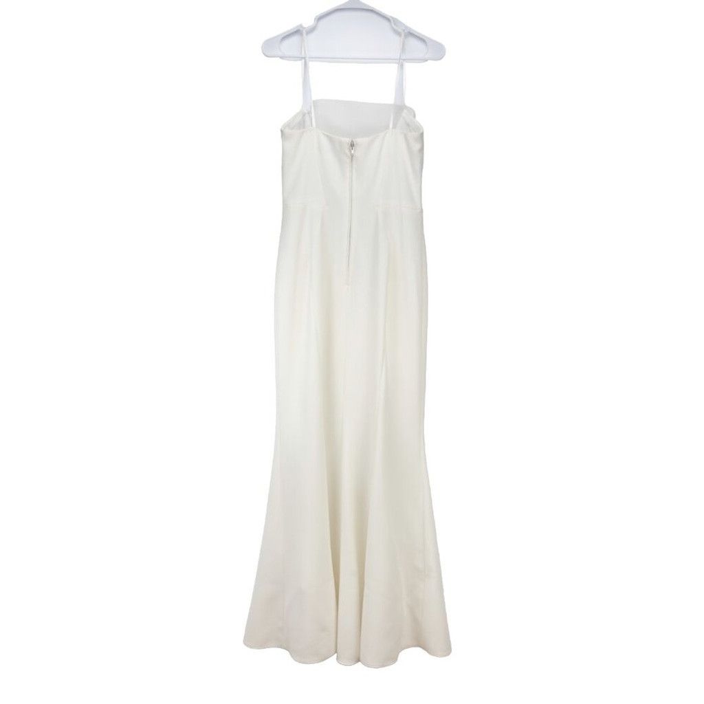 Jil Stuart JILL STUART Strapless Minimalist Bandeau Wedding Gown Dress Size S / US 4 / IT 40 - 7 Thumbnail
