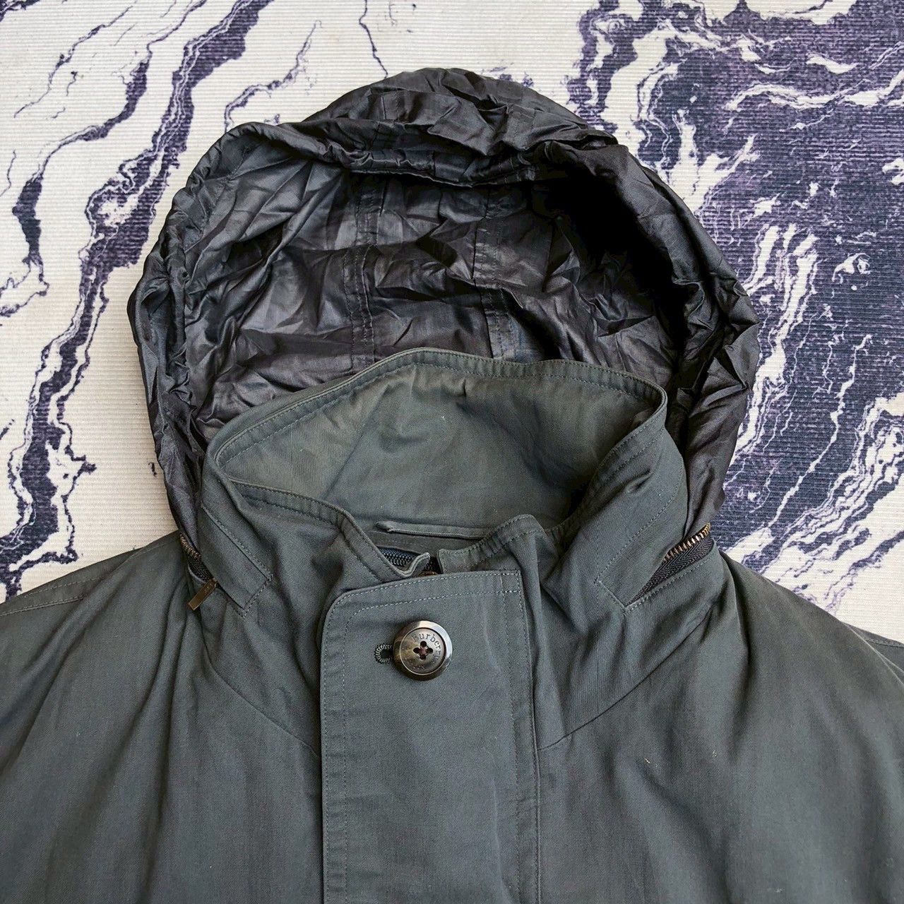 Burberry Burberry’s Vintage Parka with Hidden Hood & Nova Check Liner Size US XL / EU 56 / 4 - 3 Thumbnail