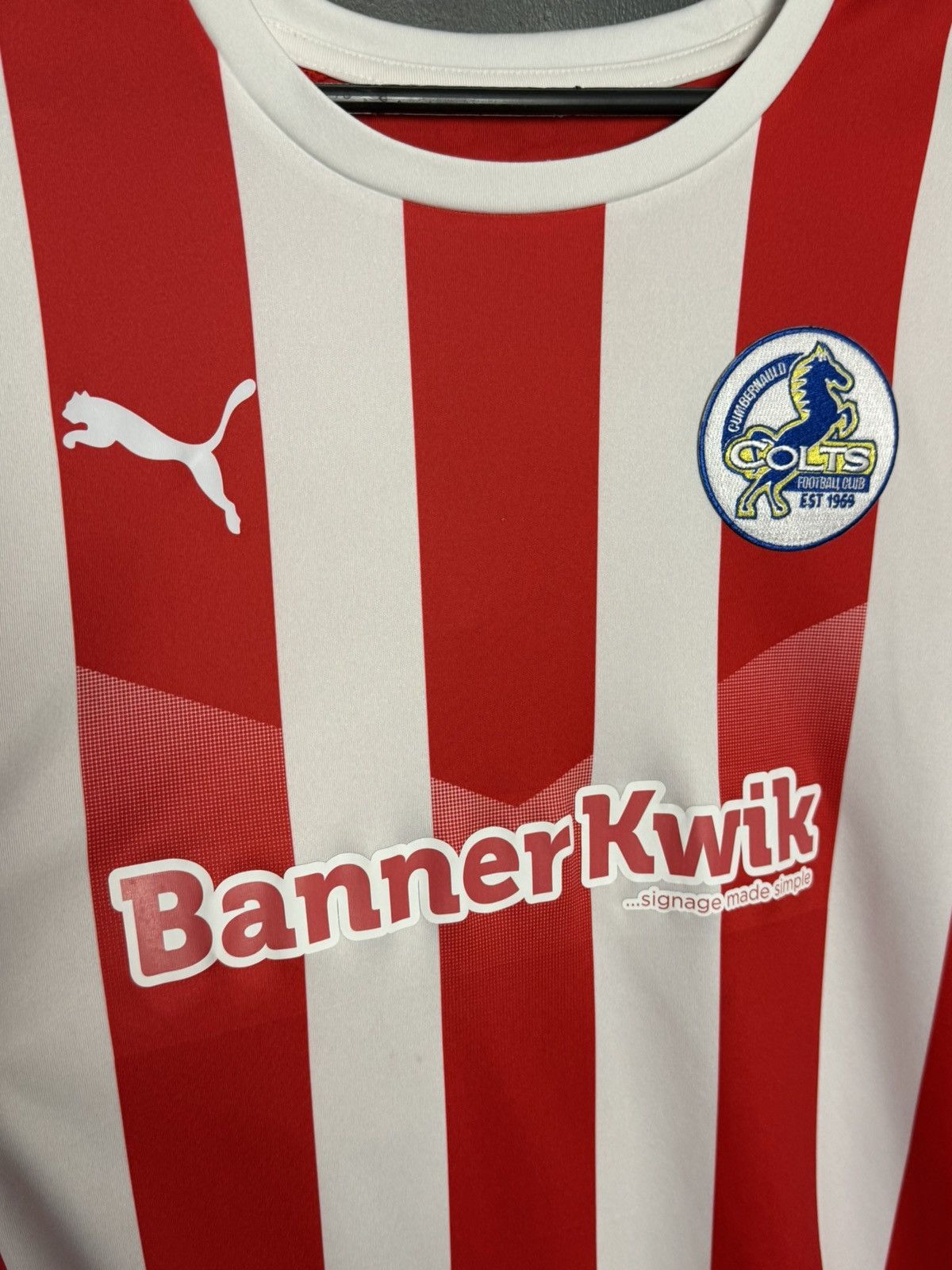 Puma Cumbernauld Colts 21/22 Away Football Jersey T-Shirt Size US M / EU 48-50 / 2 - 3 Thumbnail