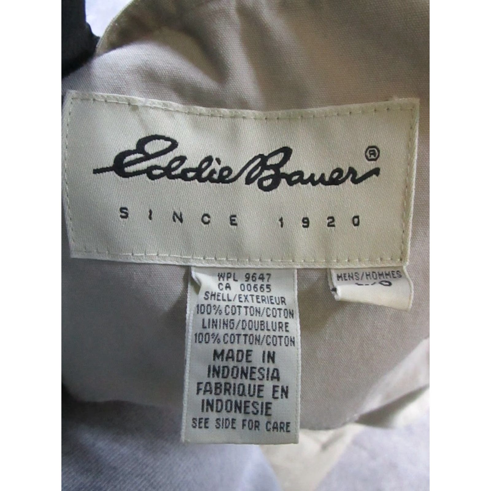 Eddie Bauer Eddie Bauer Vest Adults Large Beige Cotton Hunting Full Zip Windbreaker Canvas Mid-Length L Mens Size US L / EU 52-54 / 3 - 3 Thumbnail