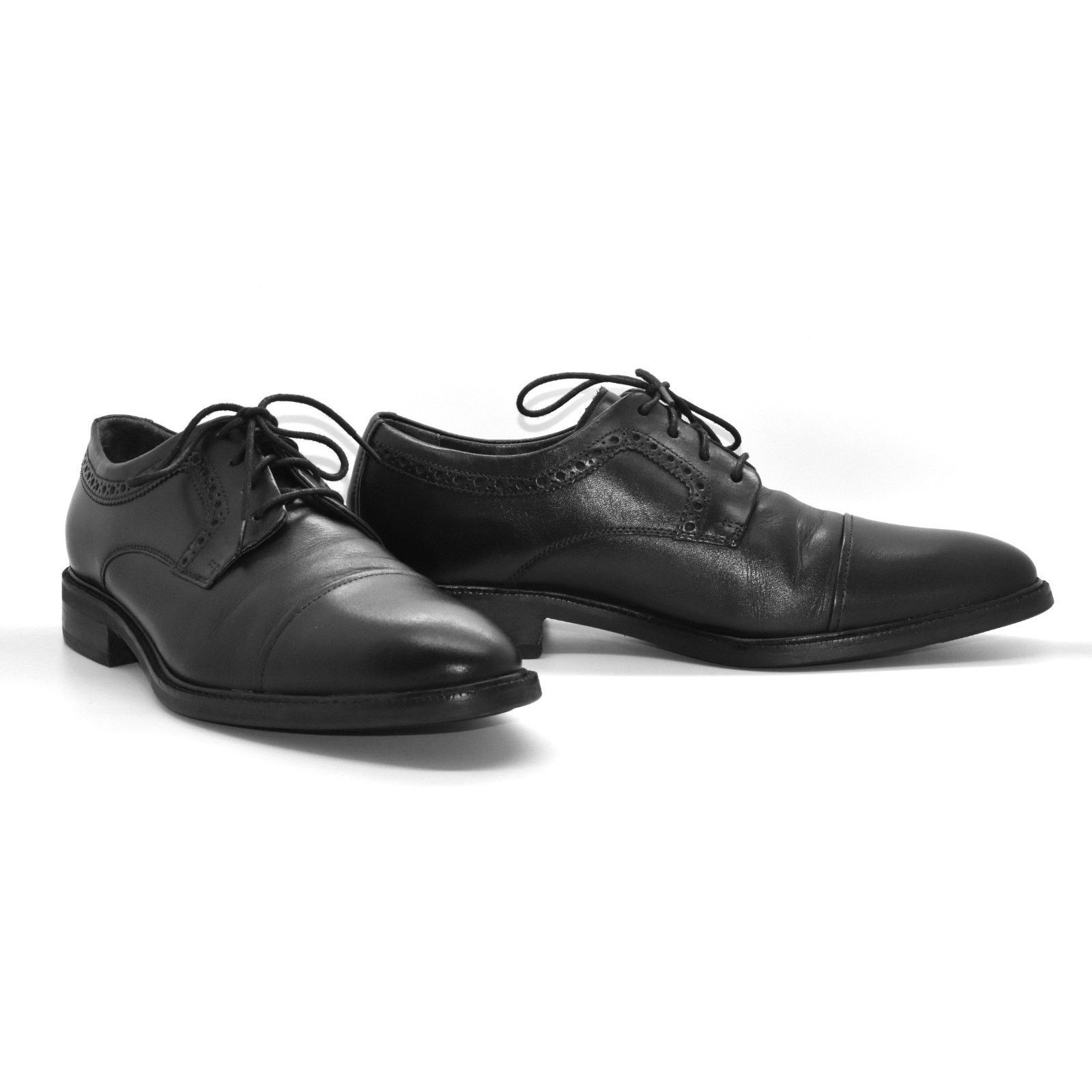 Cole Haan COLE HAAN Leather Cap Toe Lace Up Oxford Shoes C28881 Sz 10M Size US 10 / EU 43 - 1 Thumbnail