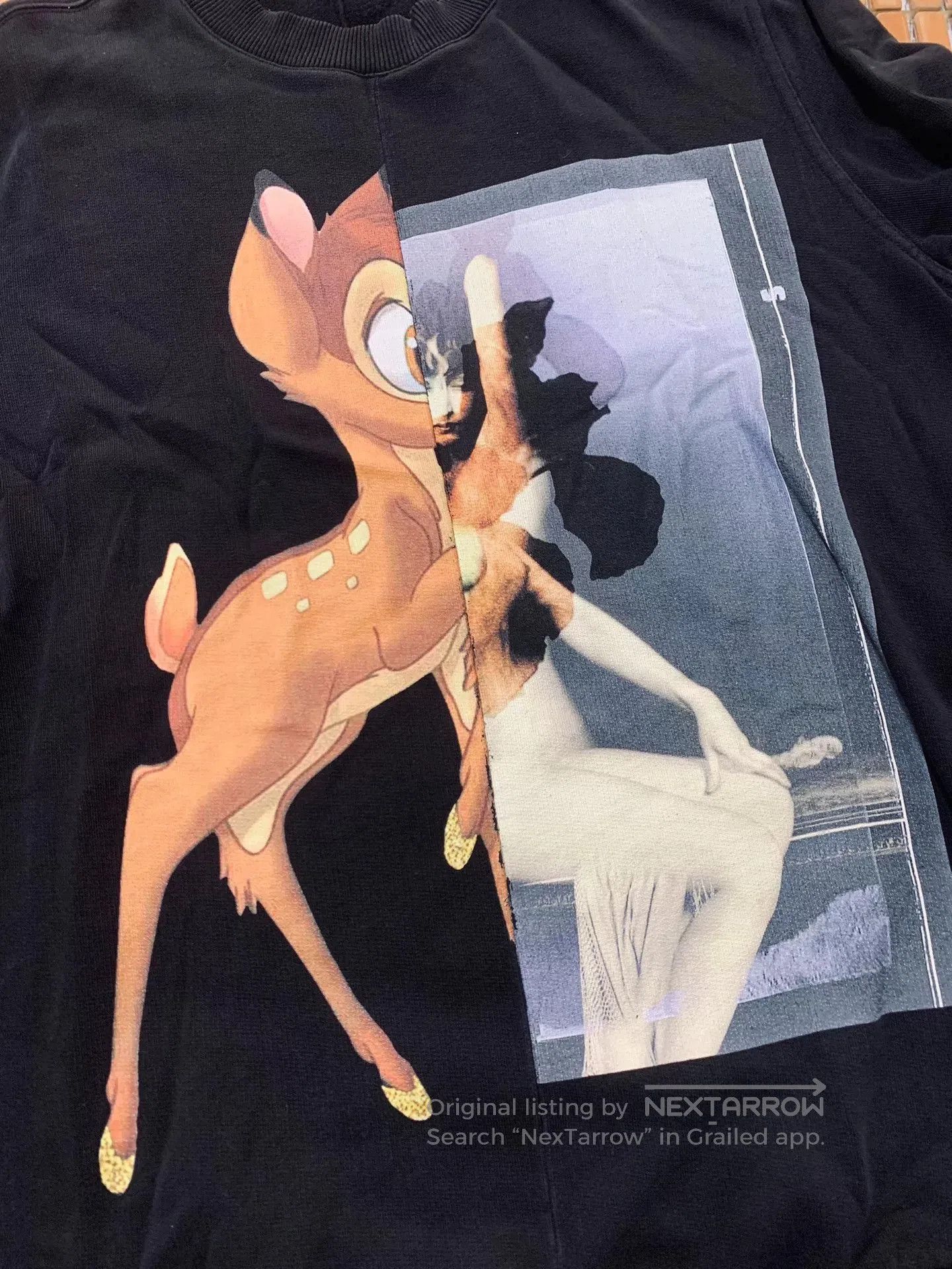 Givenchy Givenchy Bambi Patchwork Sweatshirt. Size XS / US 0-2 / IT 36-38 - 3 Thumbnail