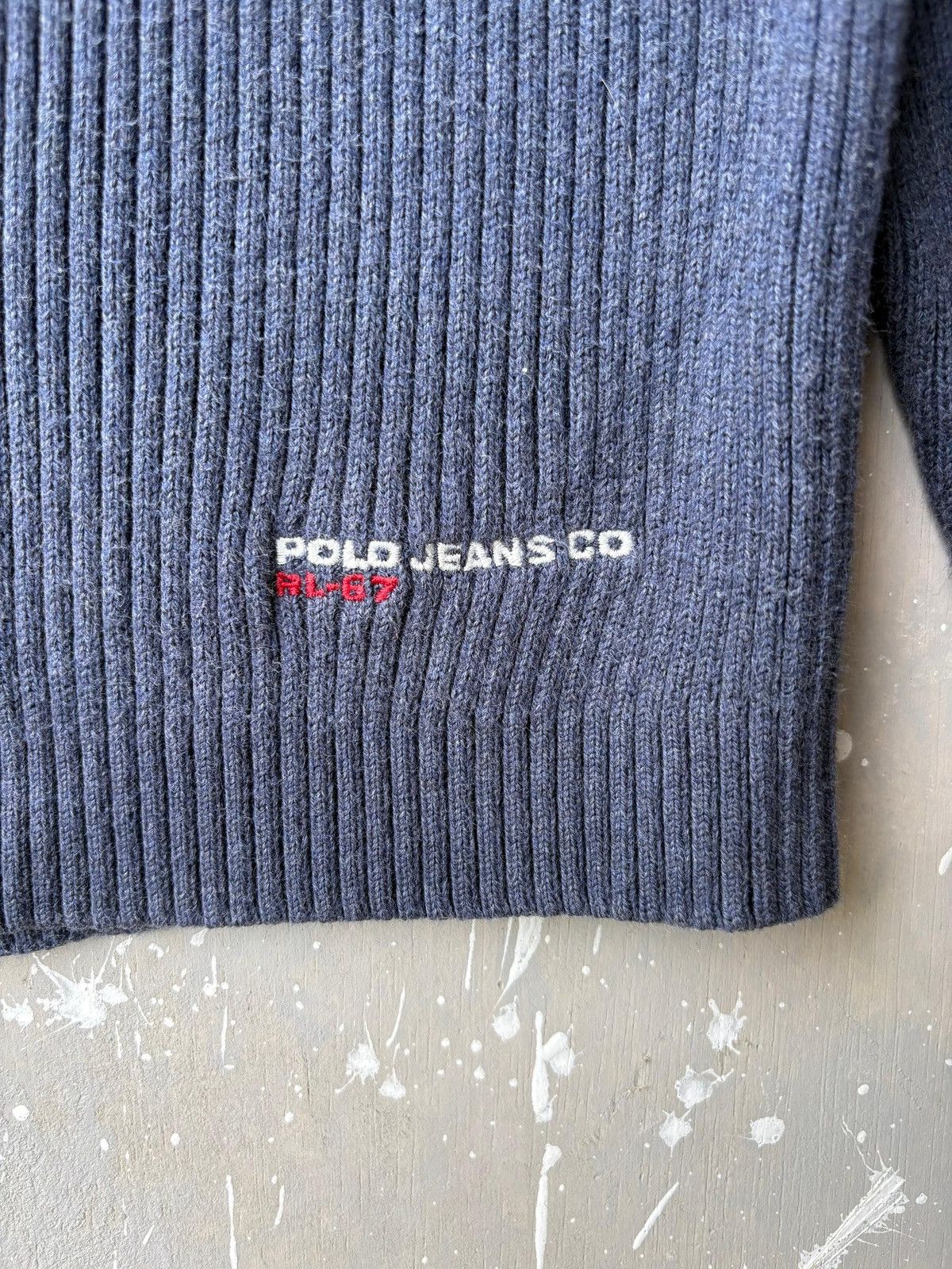 Polo Ralph Lauren Vintage Polo Jeans Co. Ralph Lauren Knitted Cardigan Jacket Size US L / EU 52-54 / 3 - 5 Thumbnail