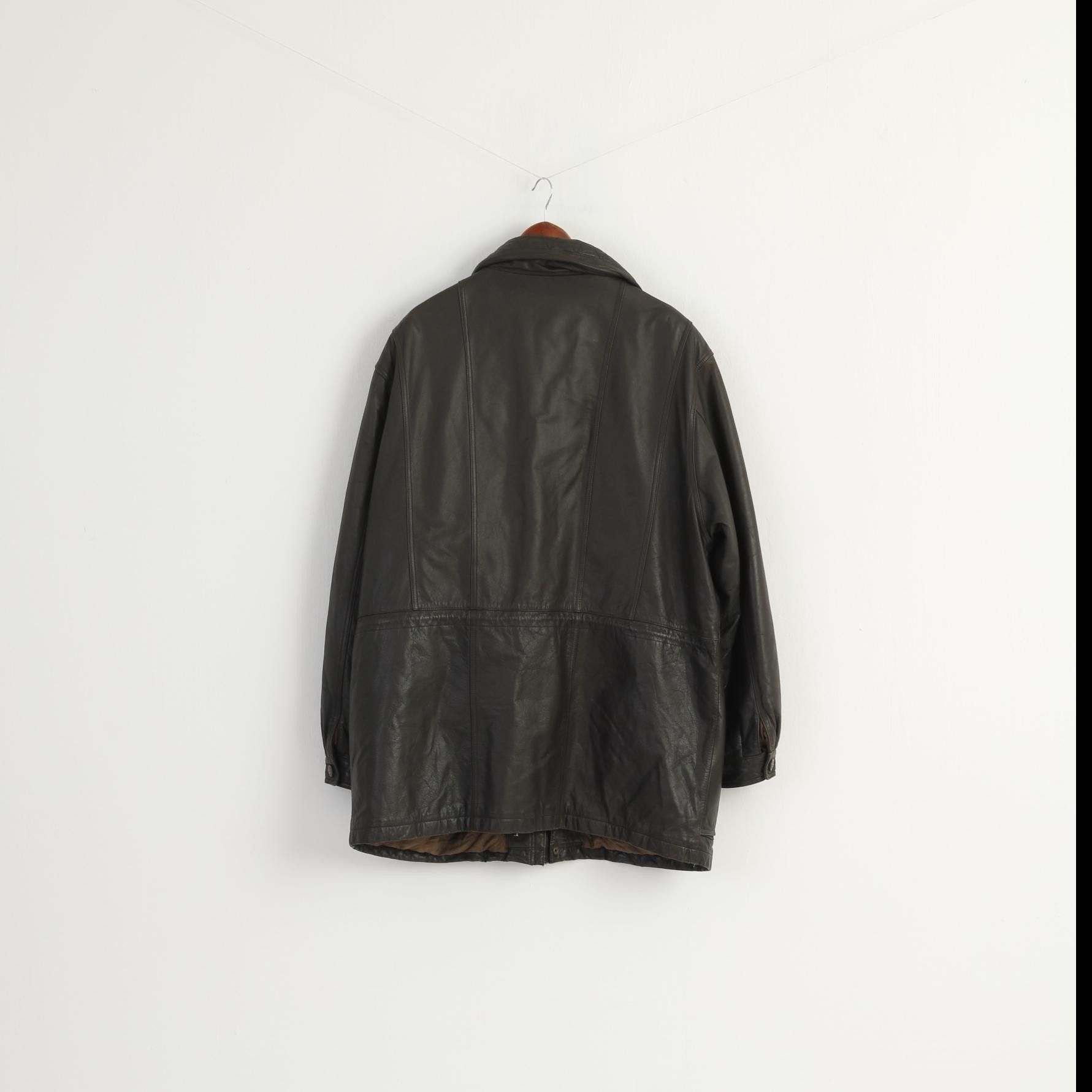 C&A C&A Canada Men 60 XXL Jacket Brown Heavy 8831 Size US XXL / EU 58 / 5 - 9 Thumbnail