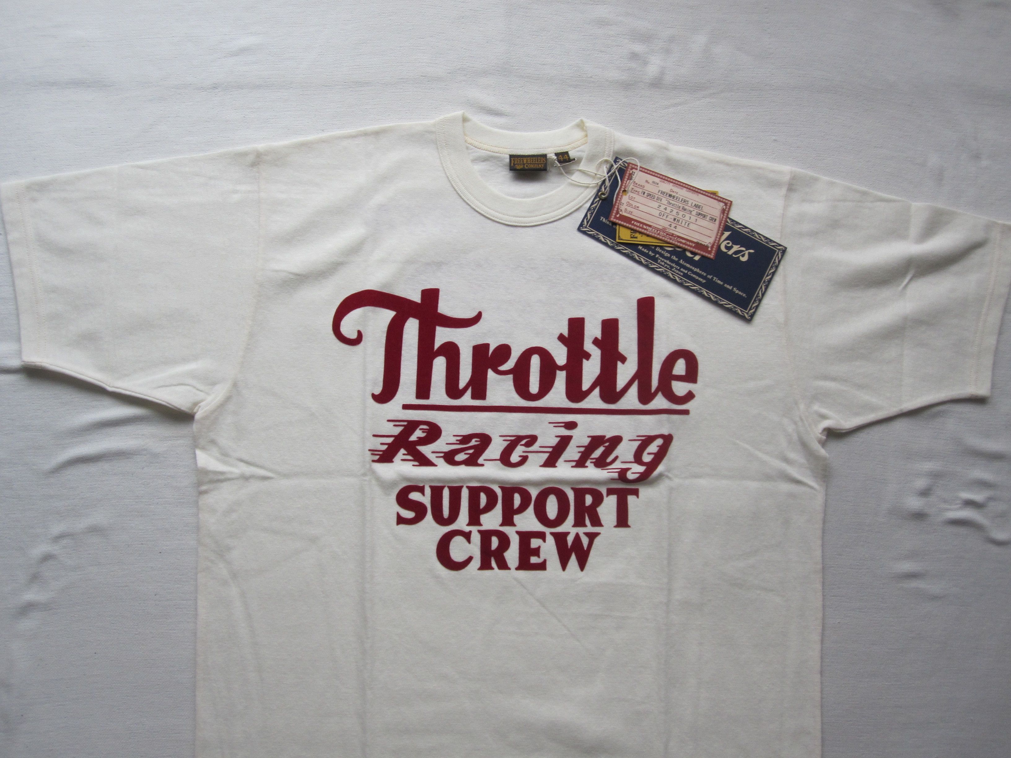 Freewheelers T-shirt "Throttle Racing" Size US XL / EU 56 / 4 - 5 Thumbnail