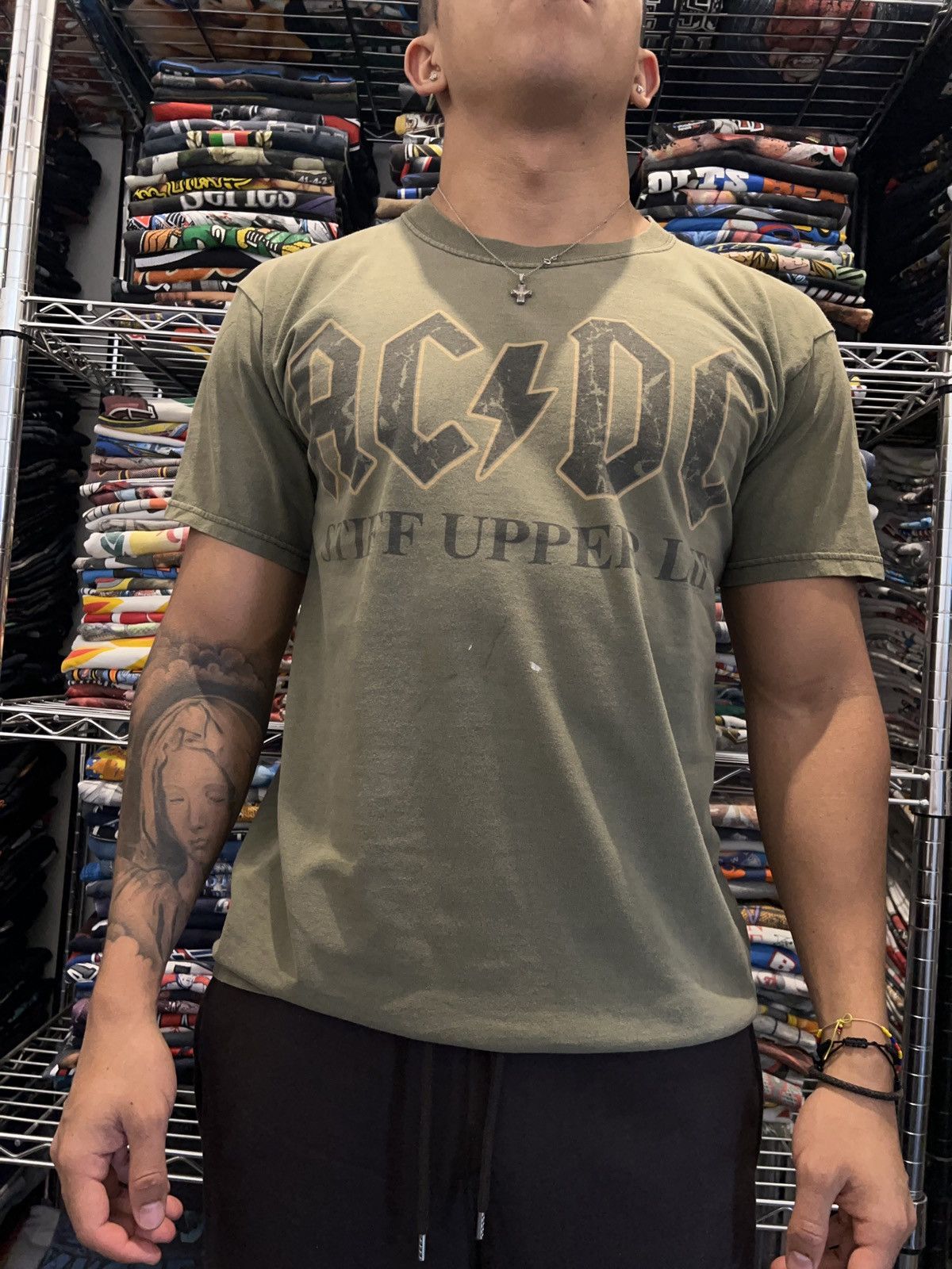 AC/DC 2000s ACDC Stiff Upper Lip Band Tee Size US L / EU 52-54 / 3 - 2 Thumbnail