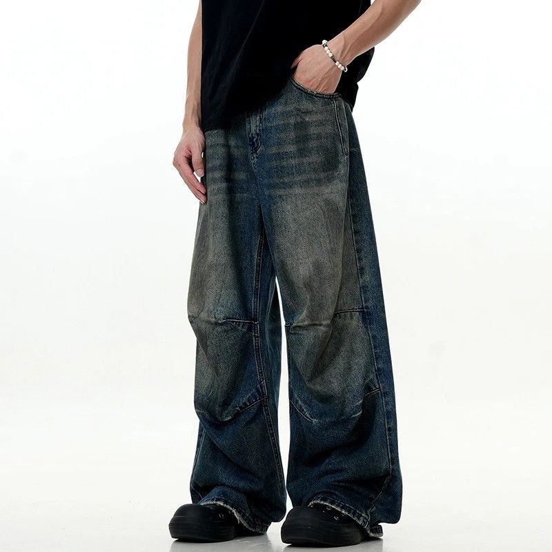 Jean Jeans Wide Leg American Style Size US 33 - 4 Thumbnail
