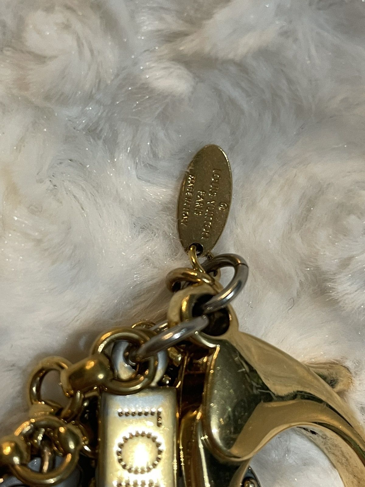 Louis Vuitton Louis Vuitton Bijoux Sac Tapage tricolor bag charm Size ONE SIZE - 3 Thumbnail