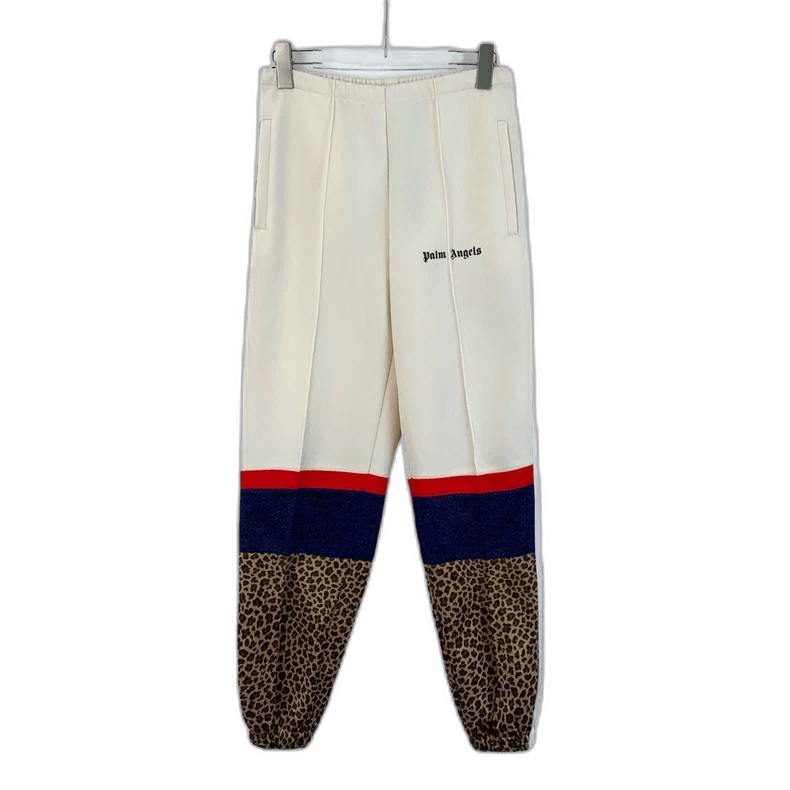 Palm Angels Palm Angels Color Block Animal Print Joggers Size US 26 / EU 42 - 1 Thumbnail