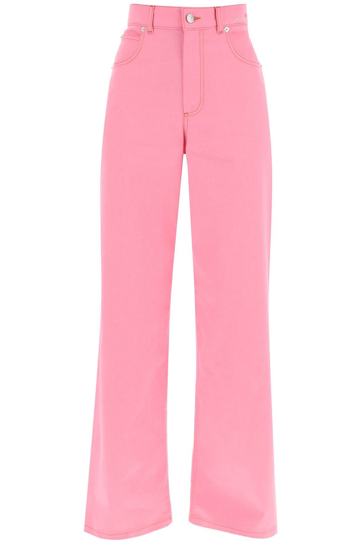 image of Marni Lightweight Denim Jeans in Pink Clematis, Women's (Size 28)