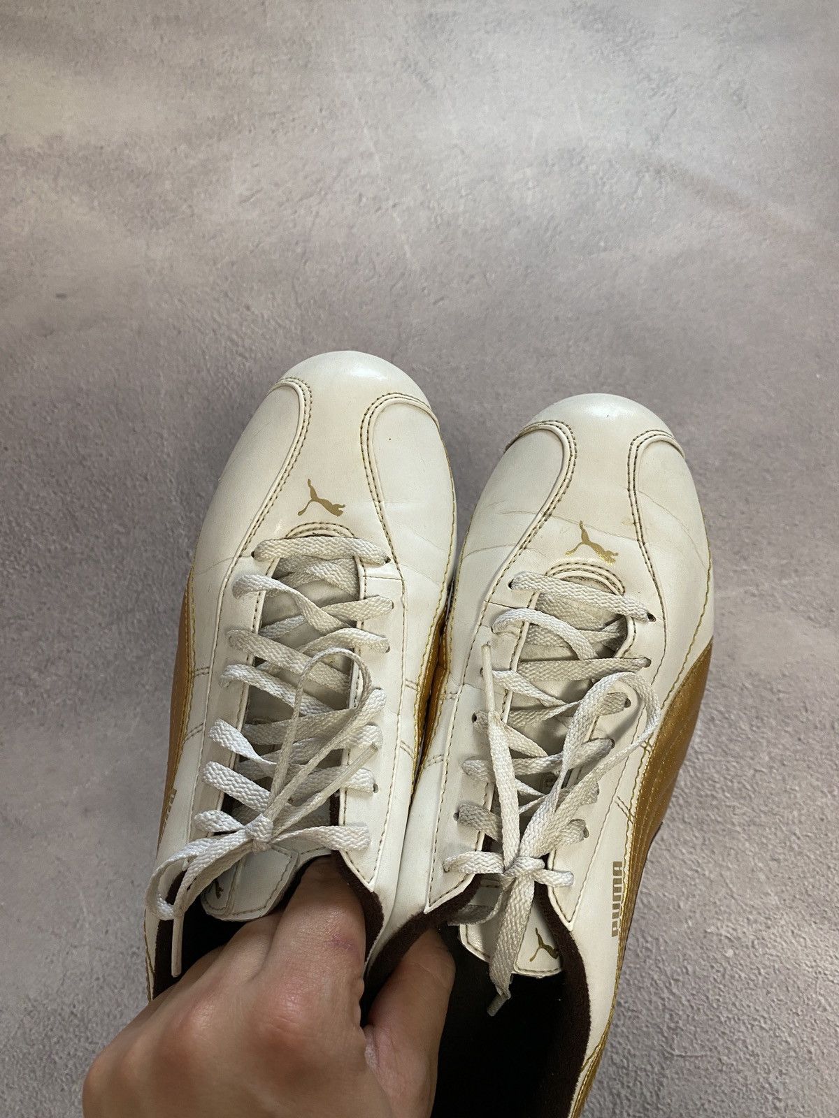 Puma Puma vintage leather sneakers Size US 7 / EU 40 - 6 Thumbnail