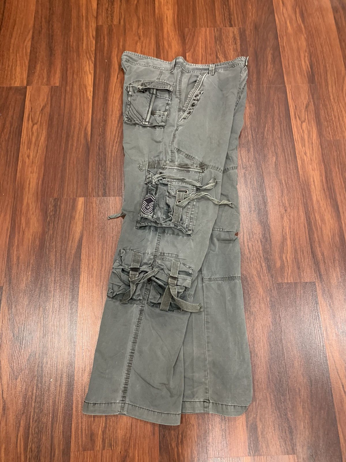 If Six Was Nine × Japanese Brand Grey Multipocket Cargo Pants Size US 32 / EU 48 - 7 Thumbnail