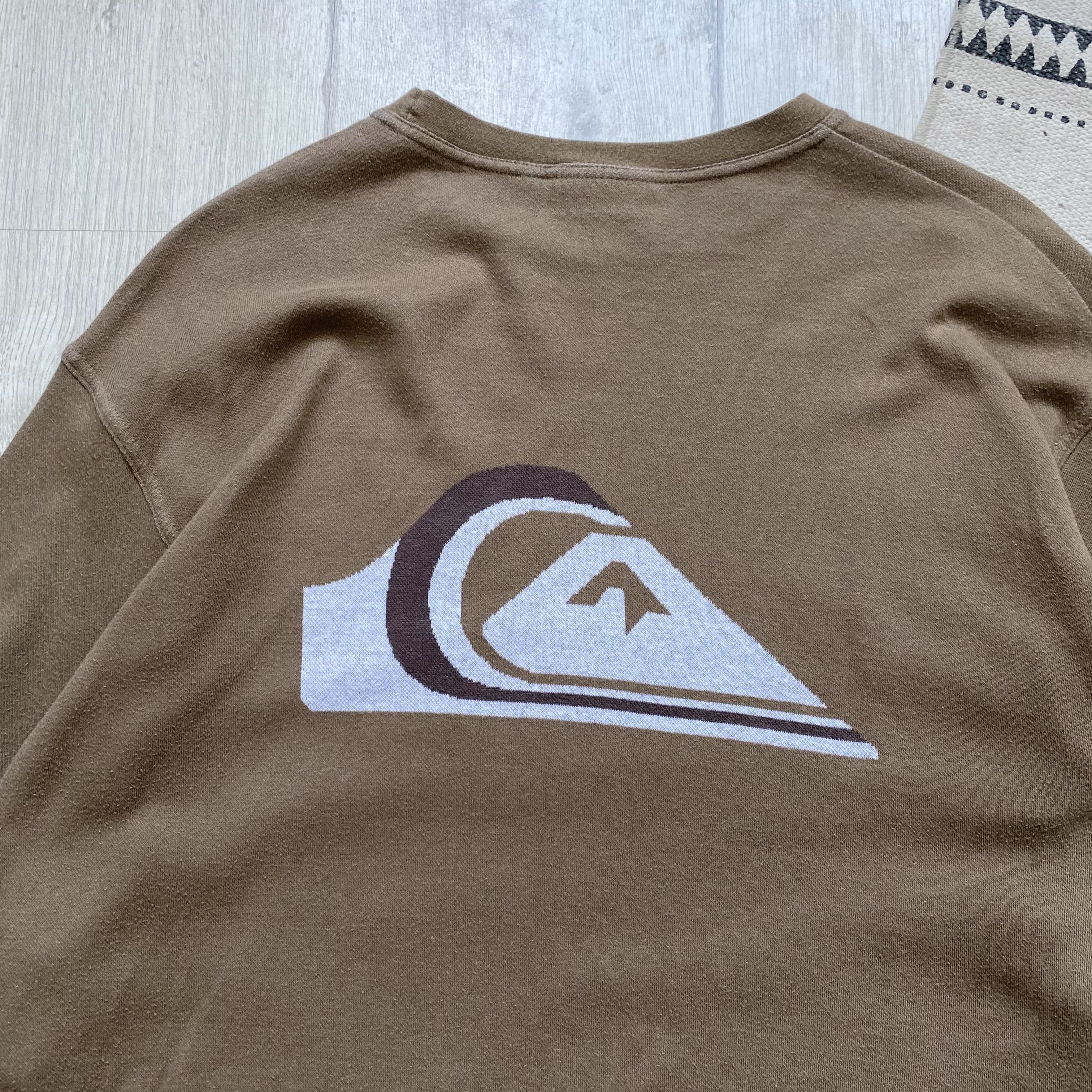 O'Neill 🏄🏼‍♂️ Knit Vintage 90s Quiksilver longsleeve center logo Size US M / EU 48-50 / 2 - 12 Thumbnail
