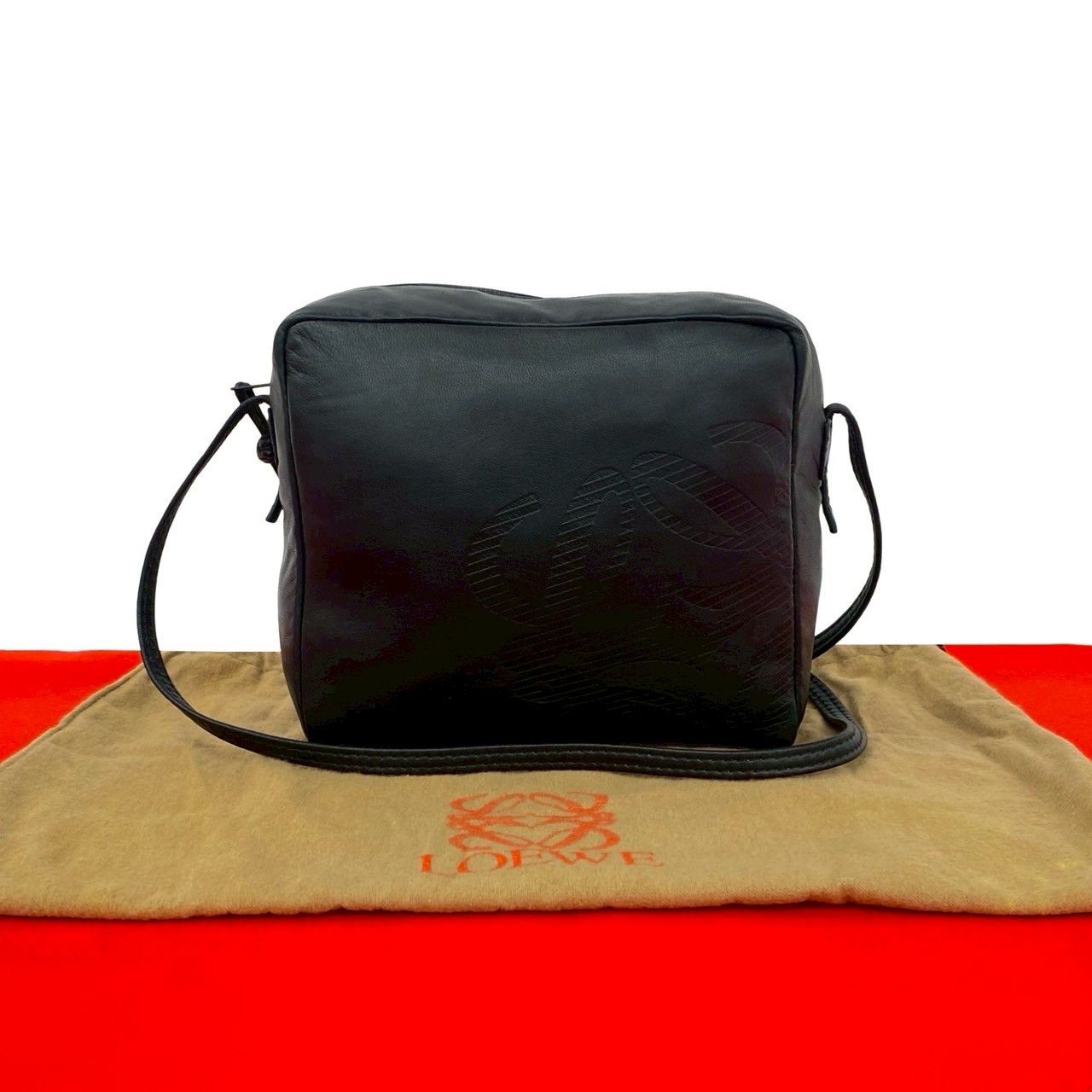 Loewe Loewe Loewe Nappa Leather Mini Shoulder Bag Leather Shoulder Bag DUTY FREE for USA Size ONE SIZE - 1 Thumbnail