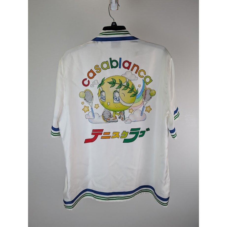 Casablanca o1rshd1 Button Shirt in White Size US XL / EU 56 / 4 - 10 Thumbnail